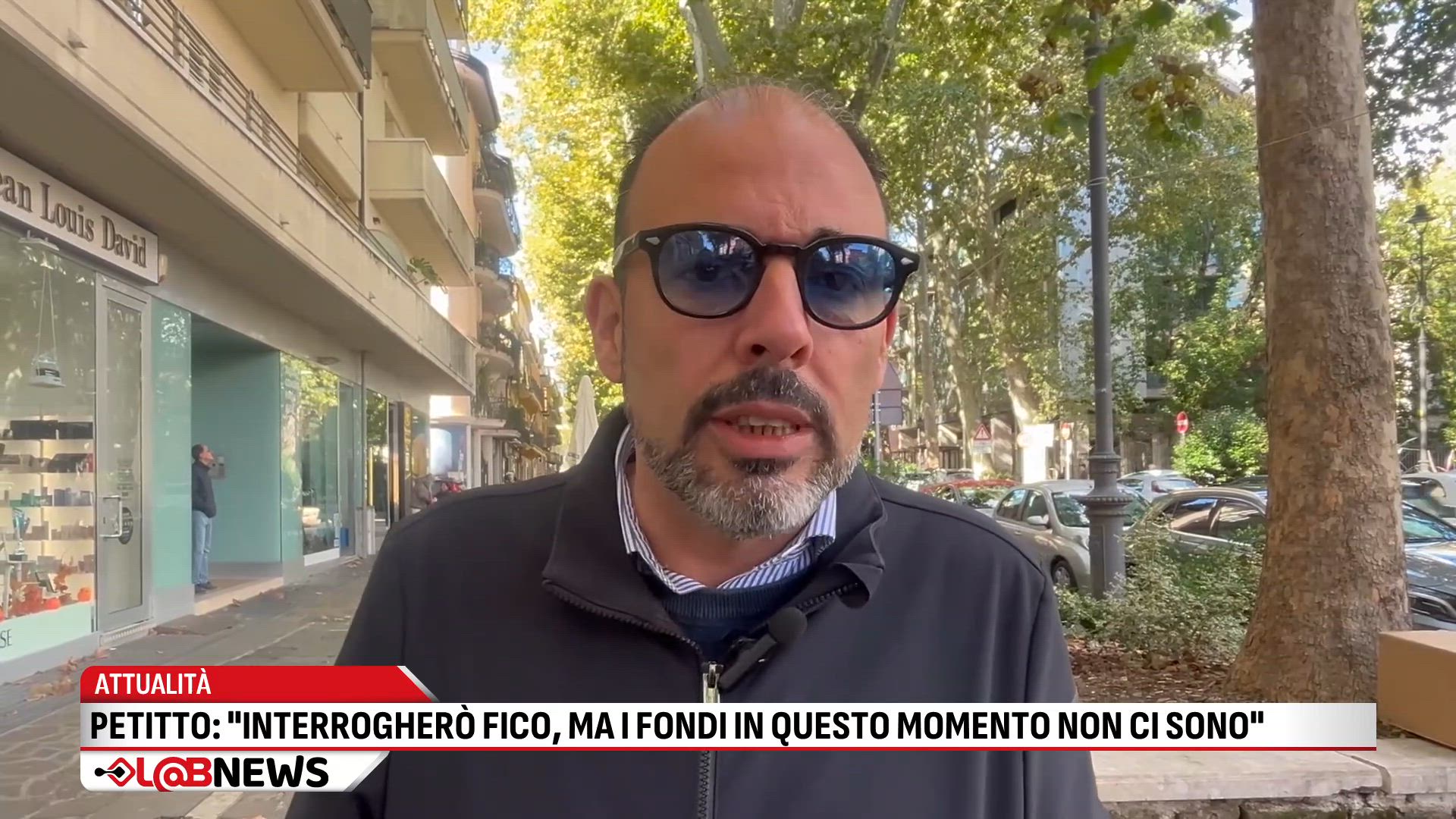 Petitto: "Interrogherò Fico, ma i fondi in questo momento non ci sono"