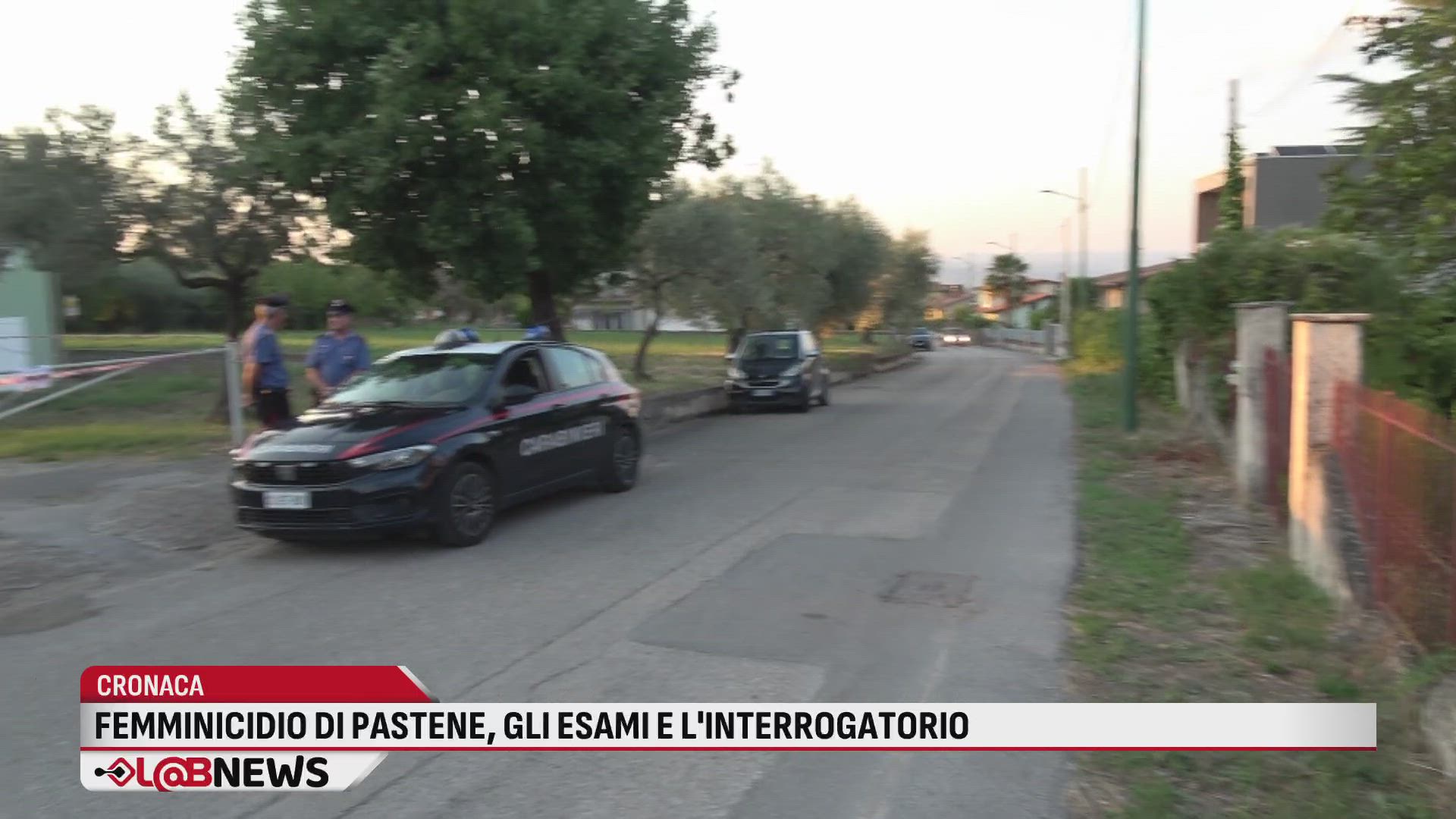 Femminicidio di Pastene, gli esami e  l'interrogatorio