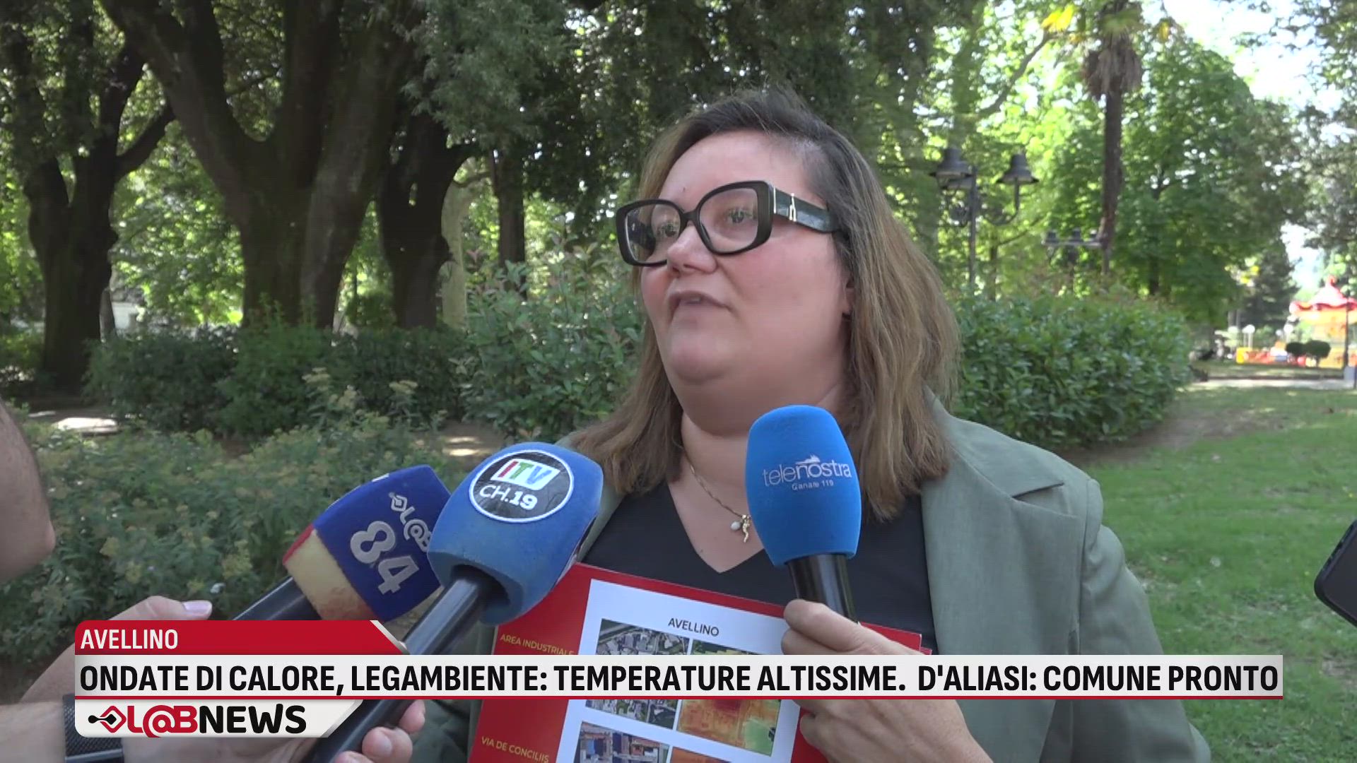 Ondate di calore, Legambiente: temperature altissime. D'Aliasi: comune pronto