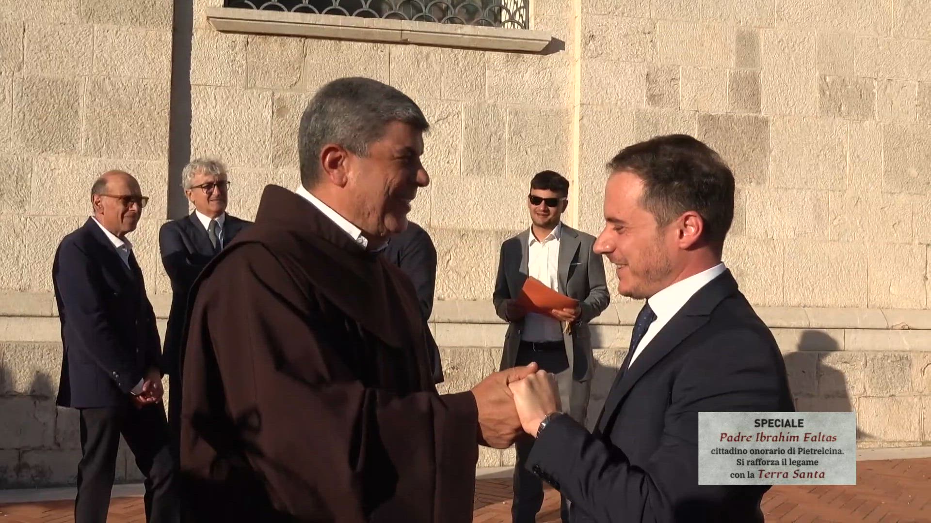 Speciale: Padre Ibrahim Faltas cittadino onorario di Pietrelcina. Si rafforza il legame con la Terra Santa