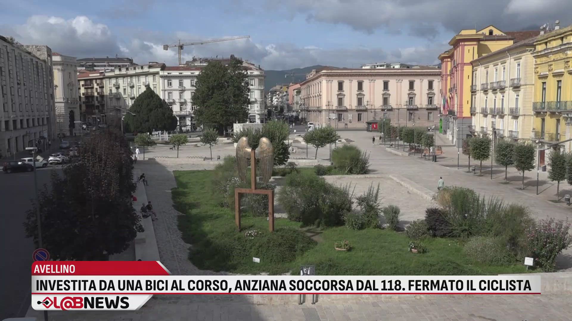 Investita da una bici al corso, anziana soccorsa dal a118. Fermato il ciclista