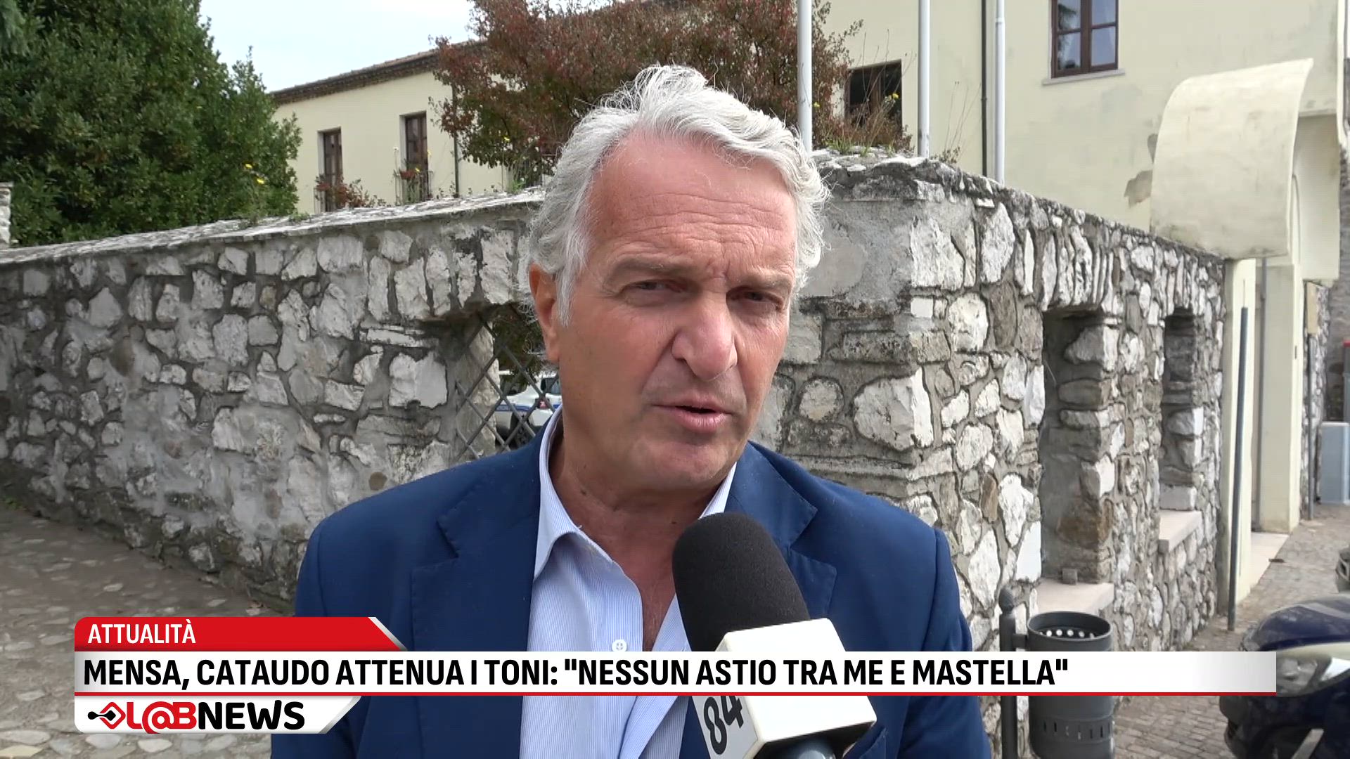 Mensa, Cataudo attenua i toni: nessun astio tra me e Mastella