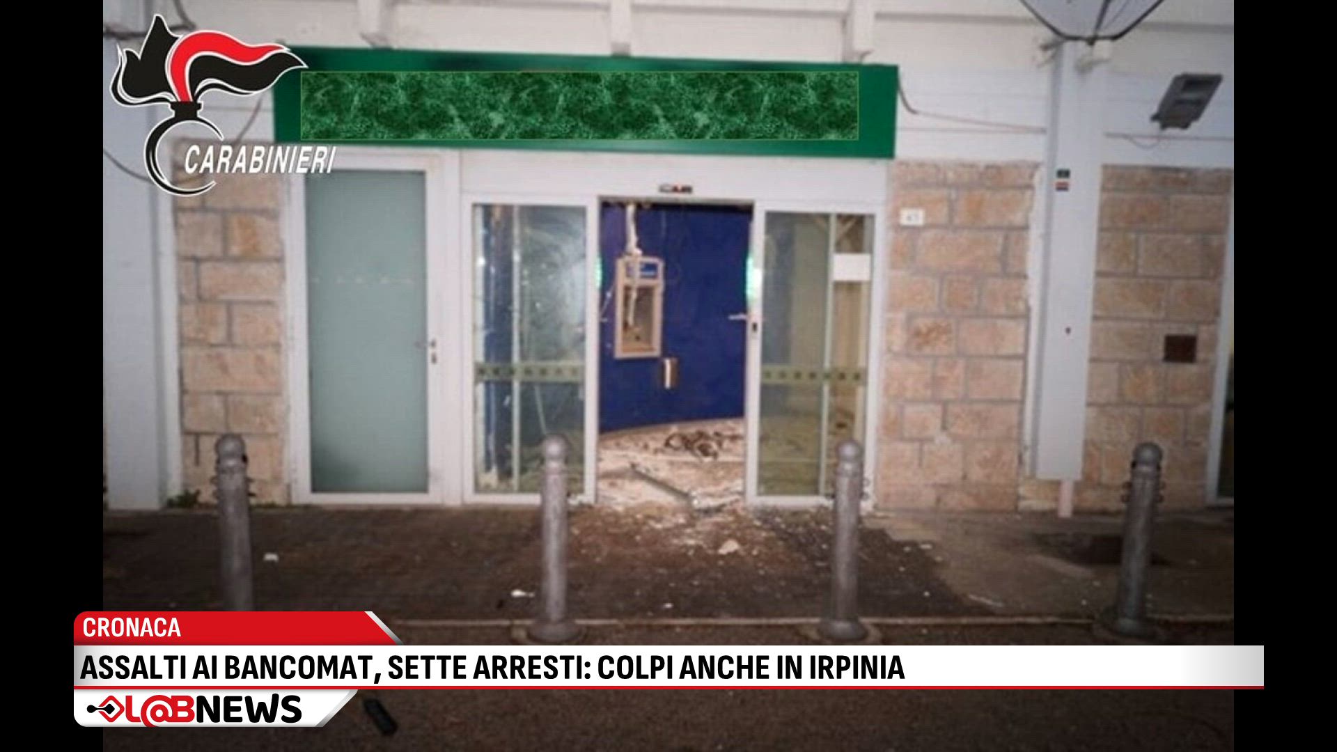 Assalti ai Bancomat, sette arresti: colpi anche in Irpinia