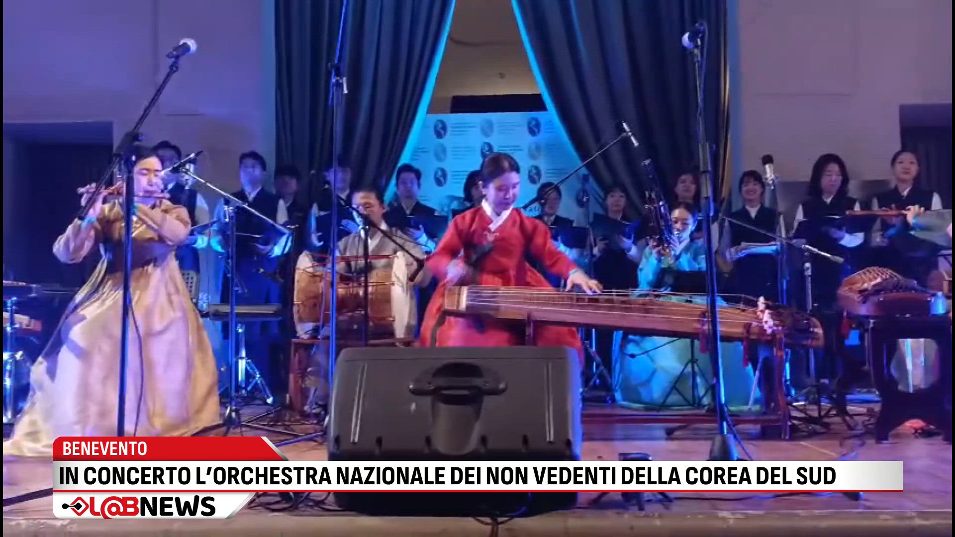 In concerto l'Orchestra Nazionale dei non vedenti della Corea del Sud
