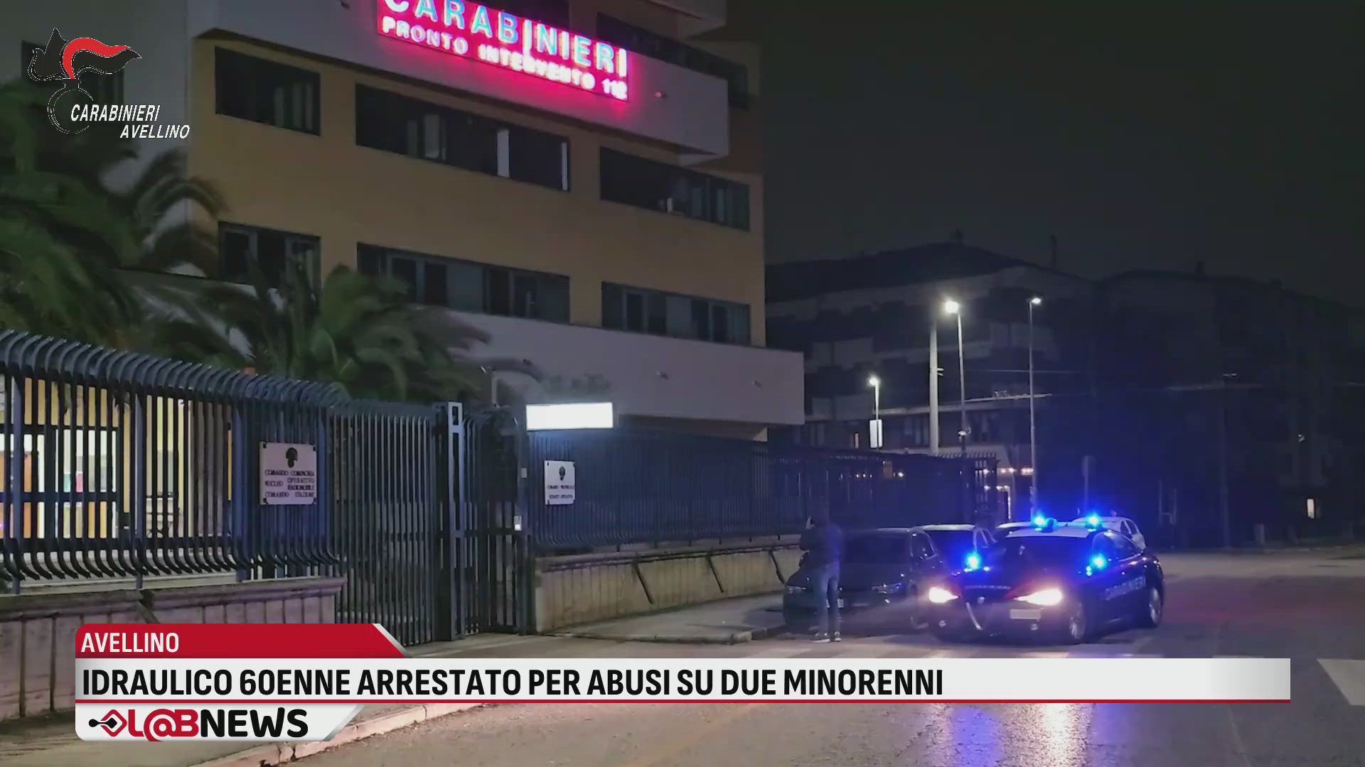 Idraulico 60enne arrestato per abusi su due minorenni