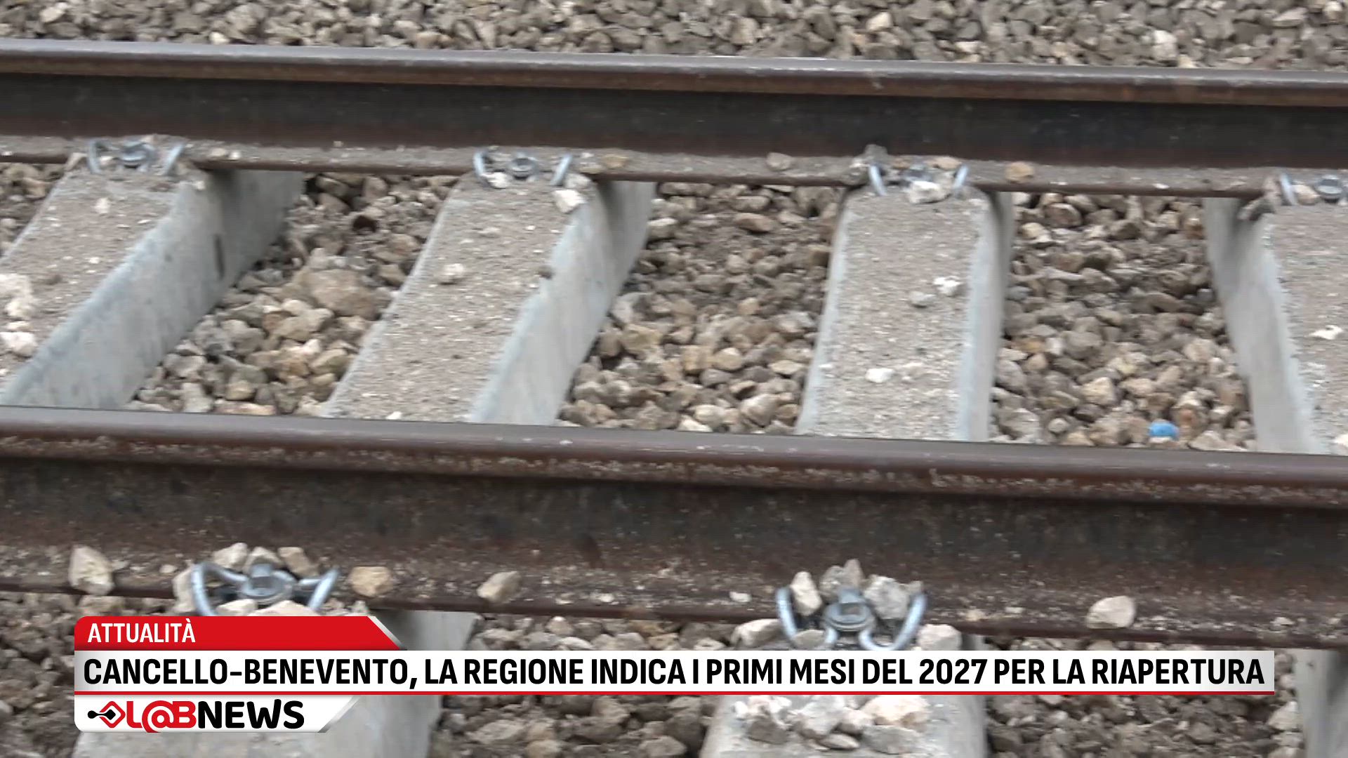 Cancello-Benevento, la Regione indica i primi mesi del 2027 per la riapertura