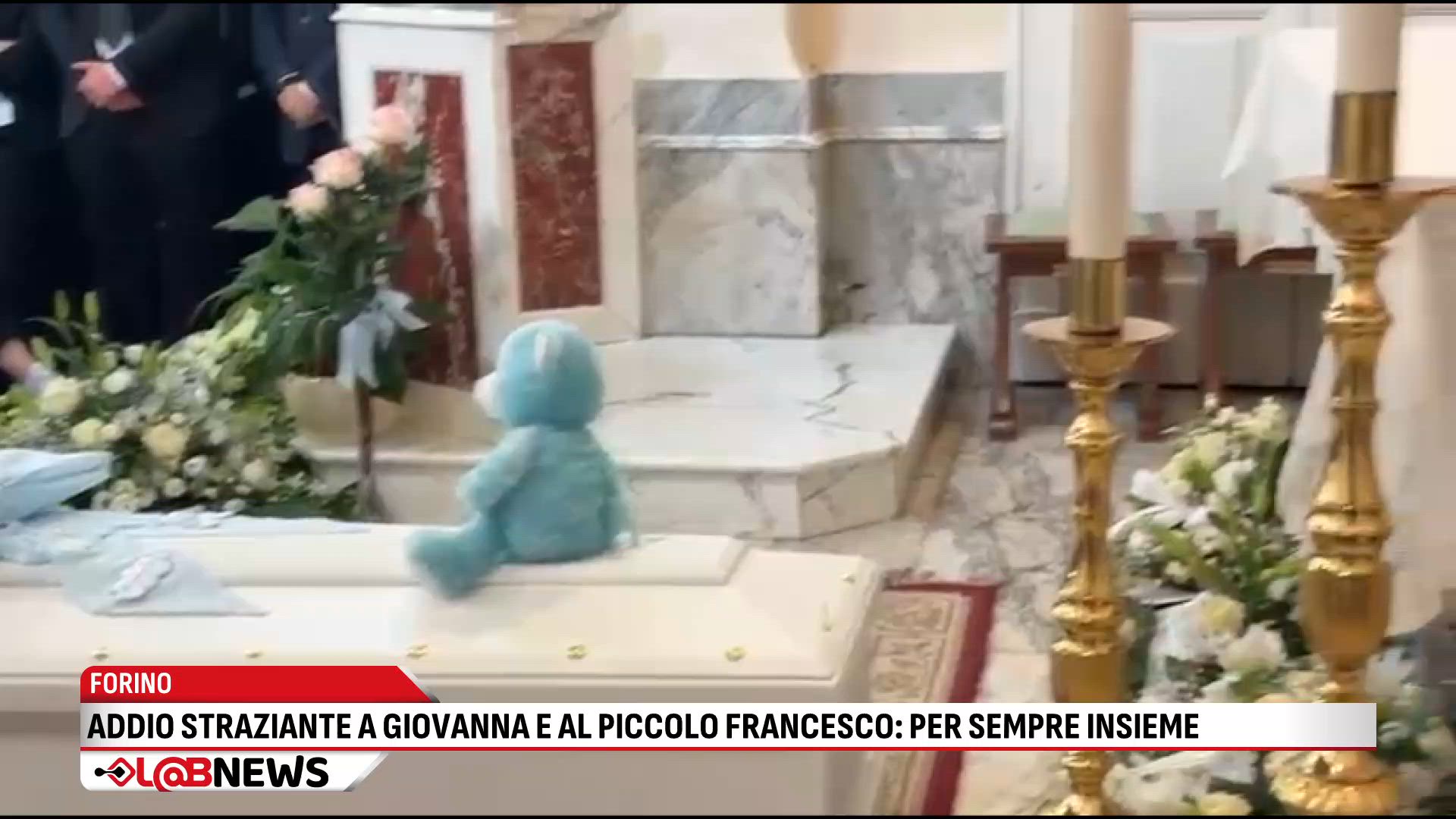 Addio straziante a Giovanna e al piccolo Francesco: per sempre insieme