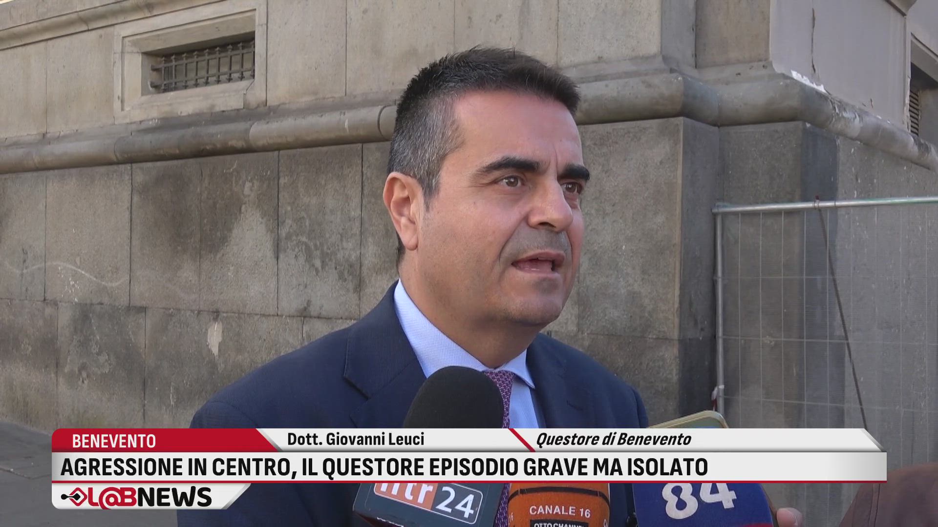 Aggressione in centro, il questore: episodio grave ma isolato