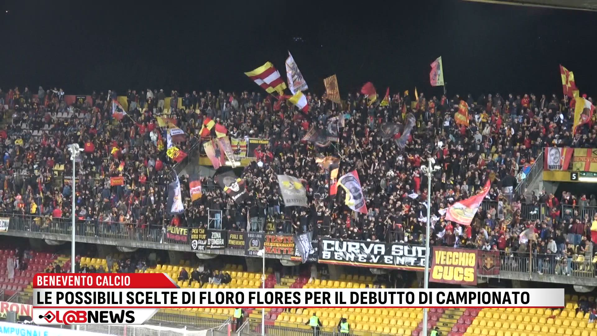 Le possibili scelte di Floro Flores per il debutto di Campionato