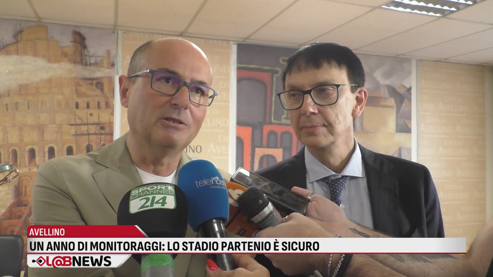 Un anno di monitoraggi: lo stadio Partenio è sicuro