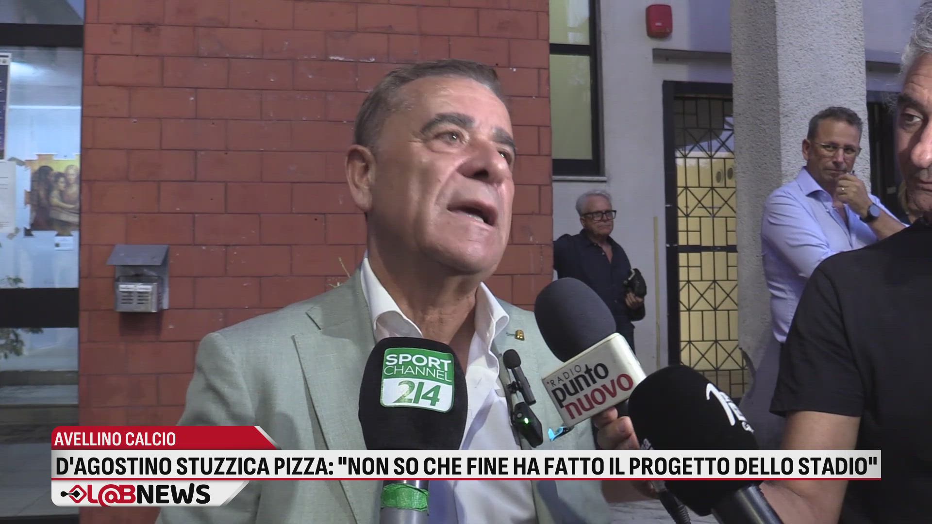 D'Agostino stuzzica Pizza: "non so che fine ha fatto il progetto dello stadio"