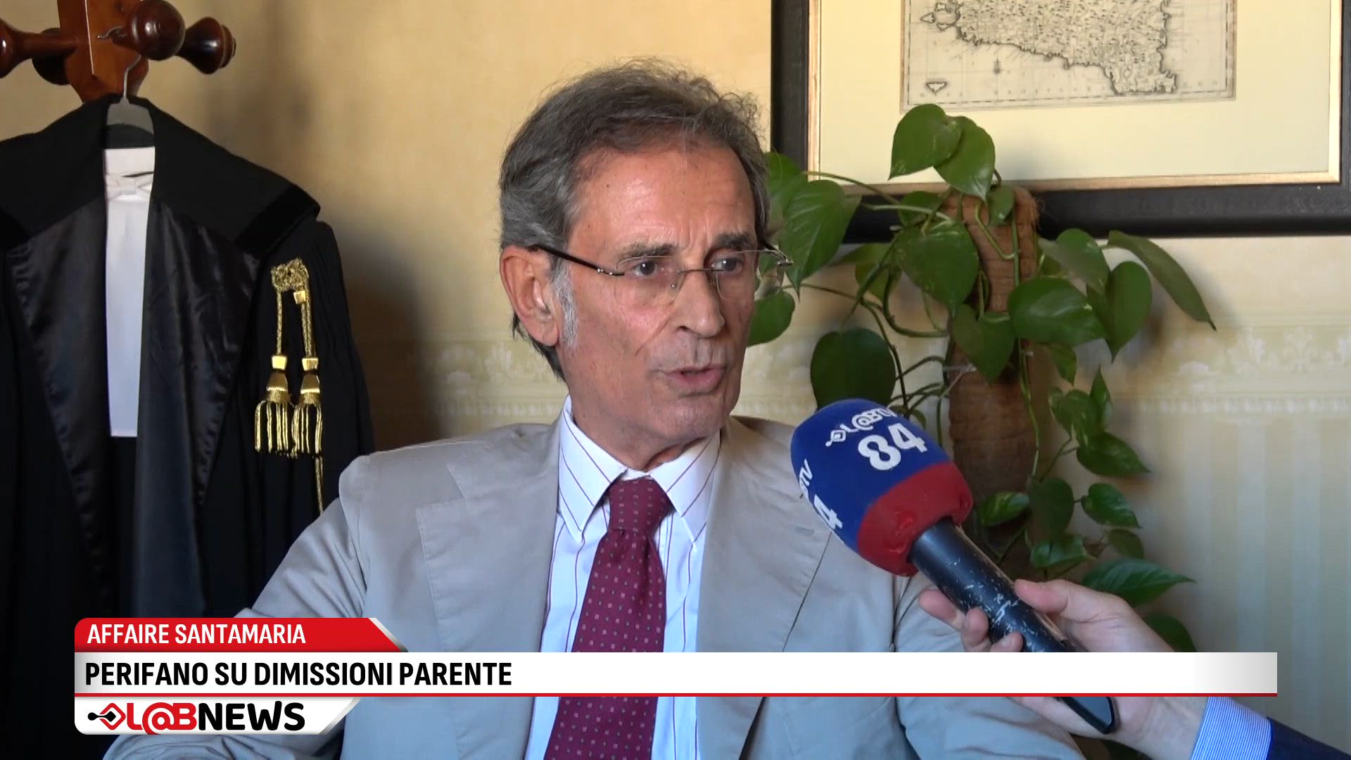 Perifano su dimissioni Parente