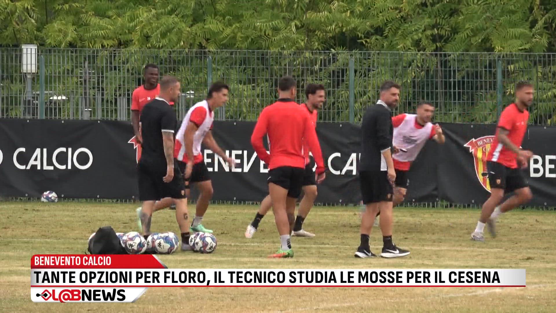Benevento Calcio: Tante opzioni per Floro. Il tecnico studia le mosse per il Cesena
