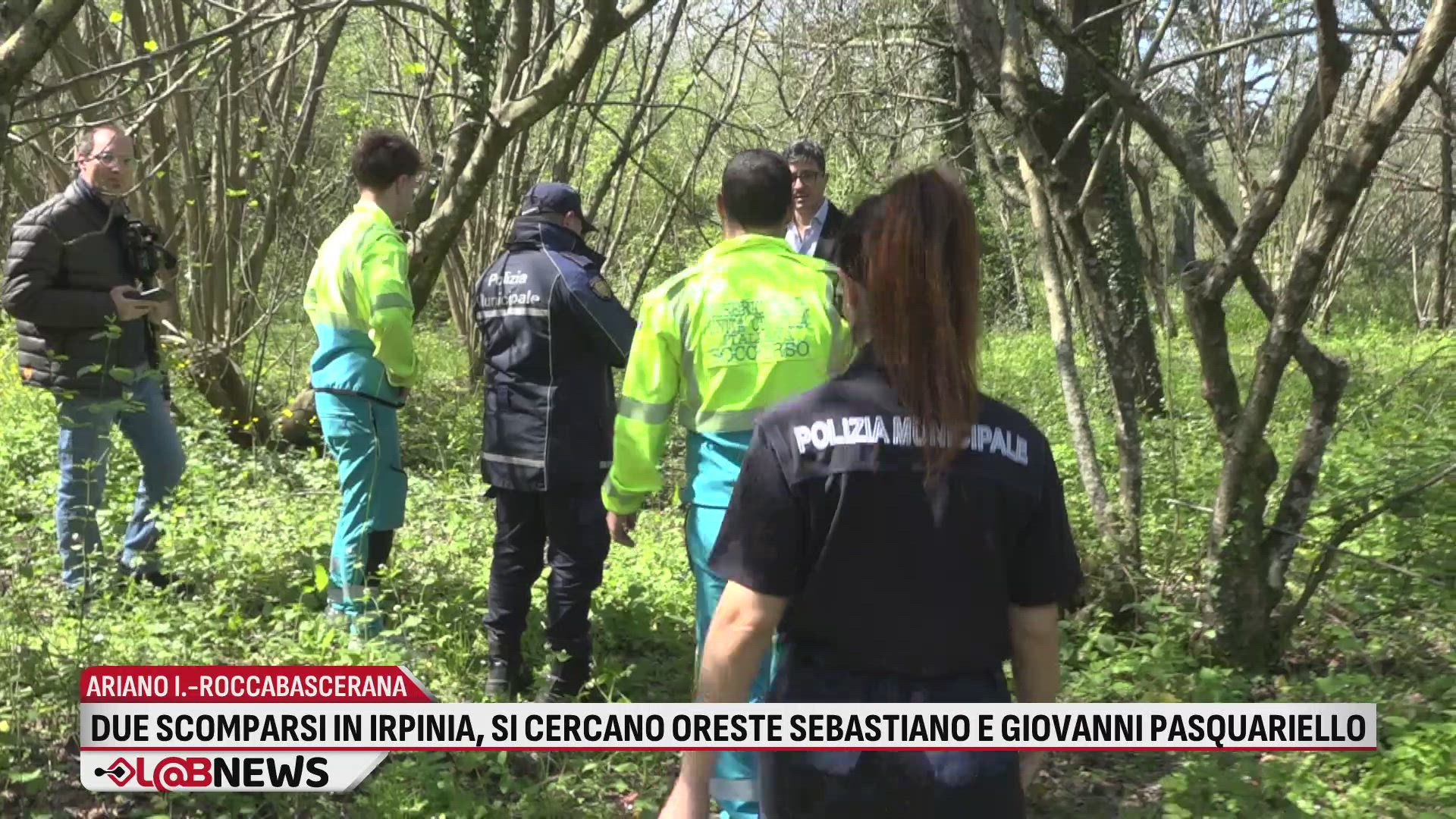 Due scomparsi in Irpinia, si cercano Oreste Sebastiano e  Giovanni Pasquariello