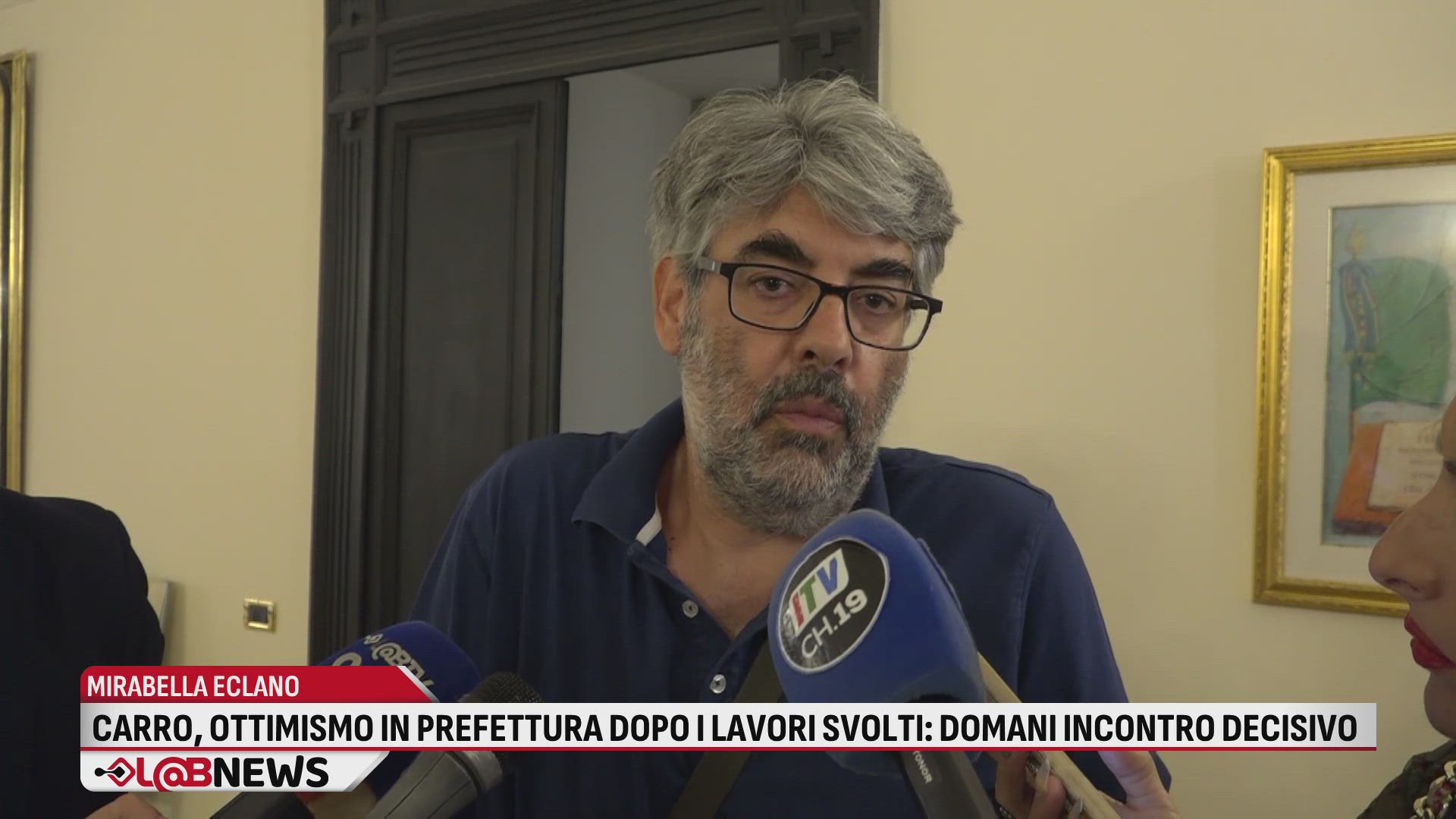 Carro, ottimismo in Prefettura dopo i lavori svolti: domani incontro decisivo
