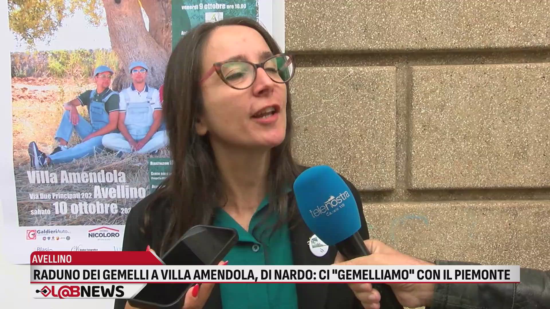Raduno dei gemelli a villa Amendola, Di Nardo: ci "gemelliamo" con il Piemonte