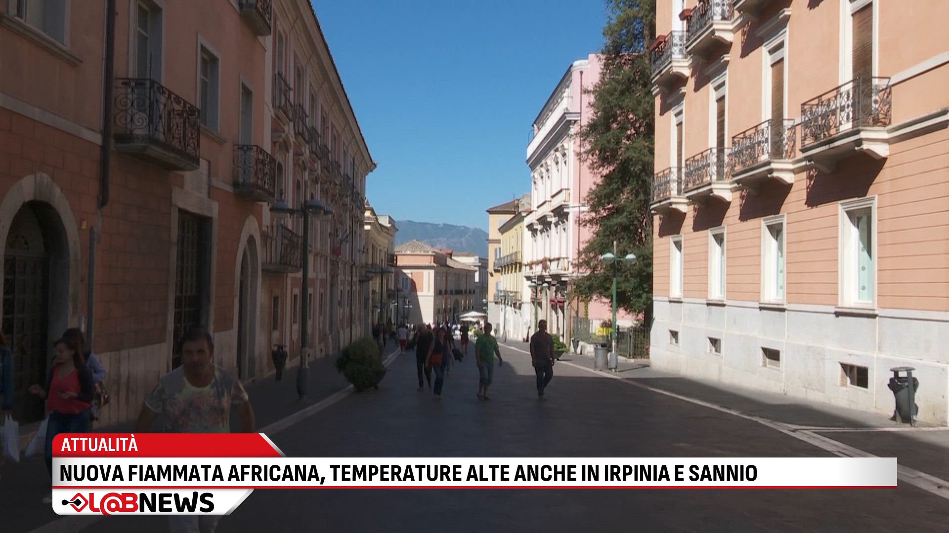 Nuova fiammata africana, temperature alte in Irpinia e Sannio