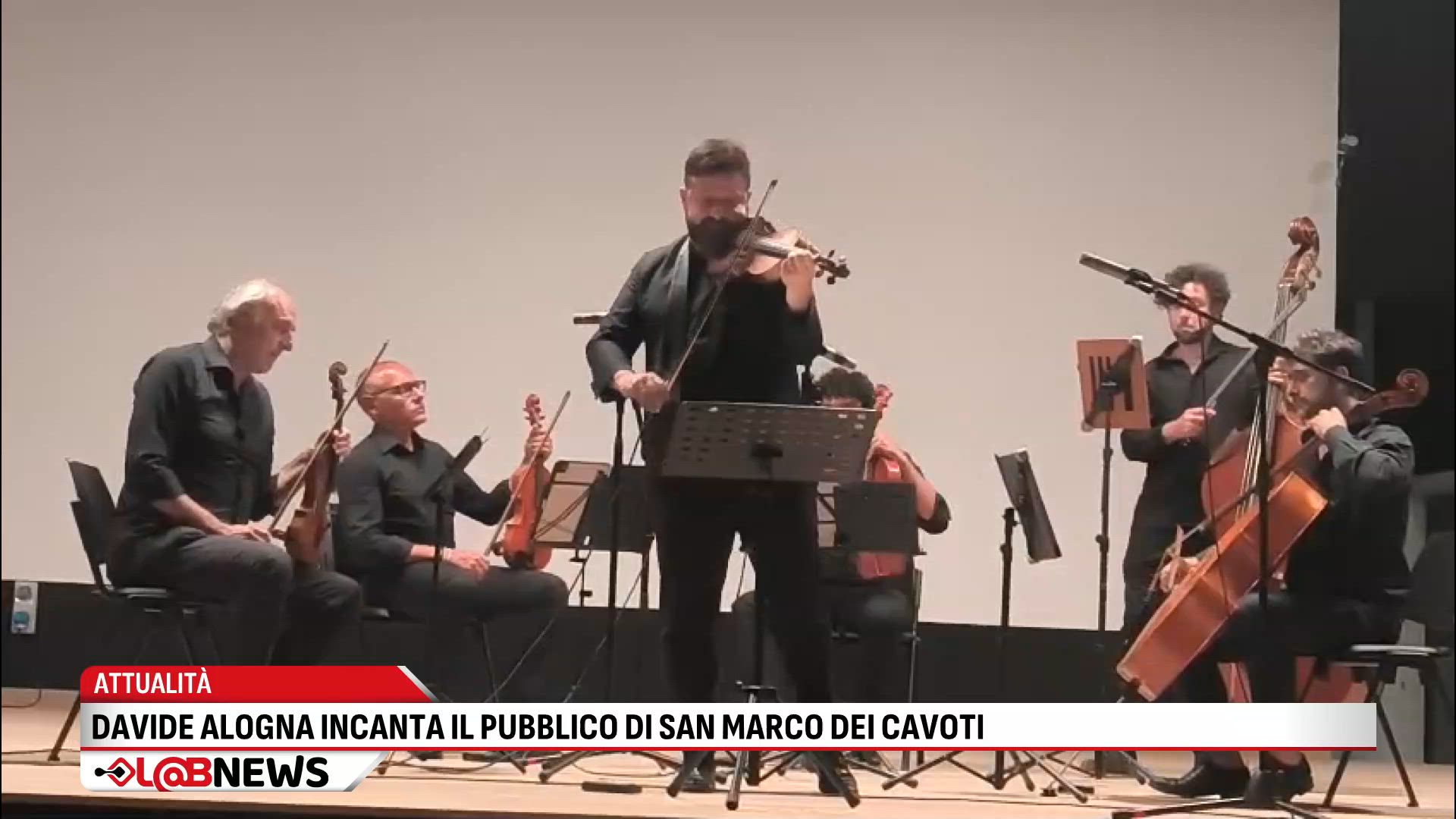 Davide Alogna incanta il pubblico di San Marco dei Cavoti