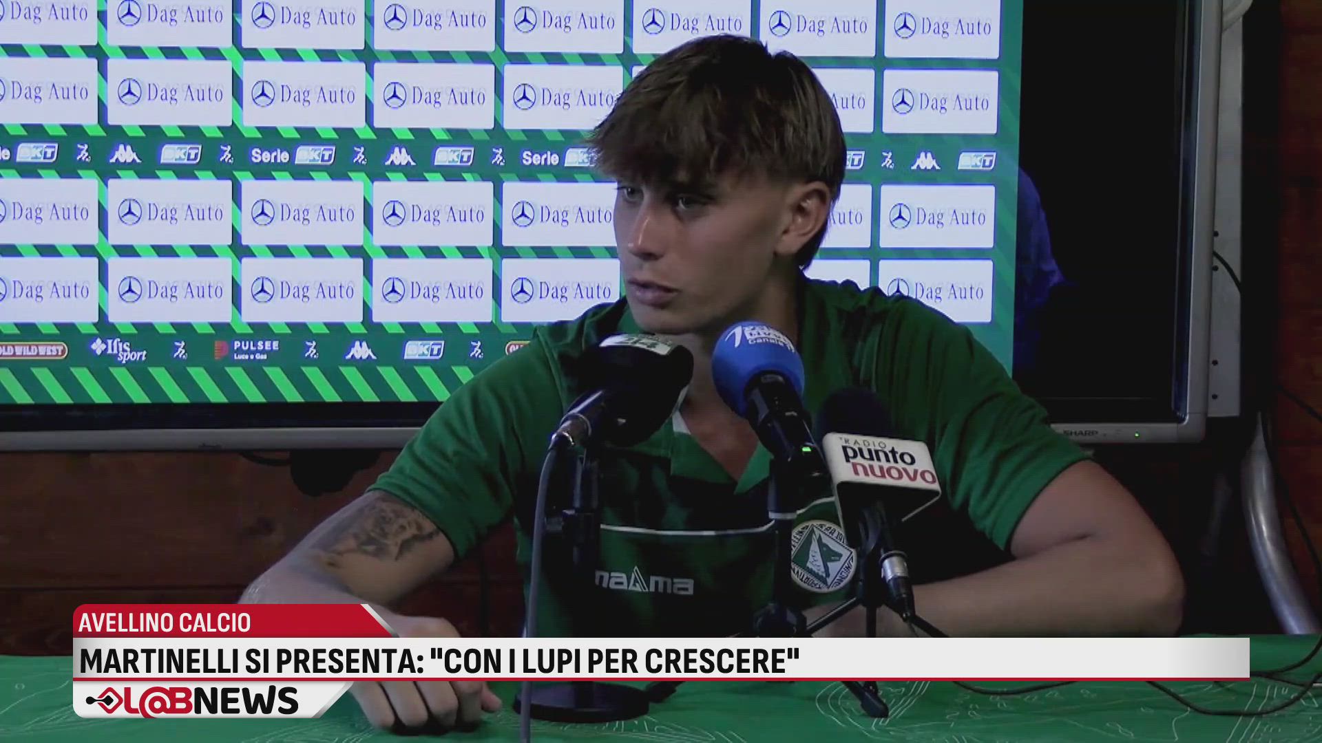 Martinelli si presenta: "con i Lupi per crescere"