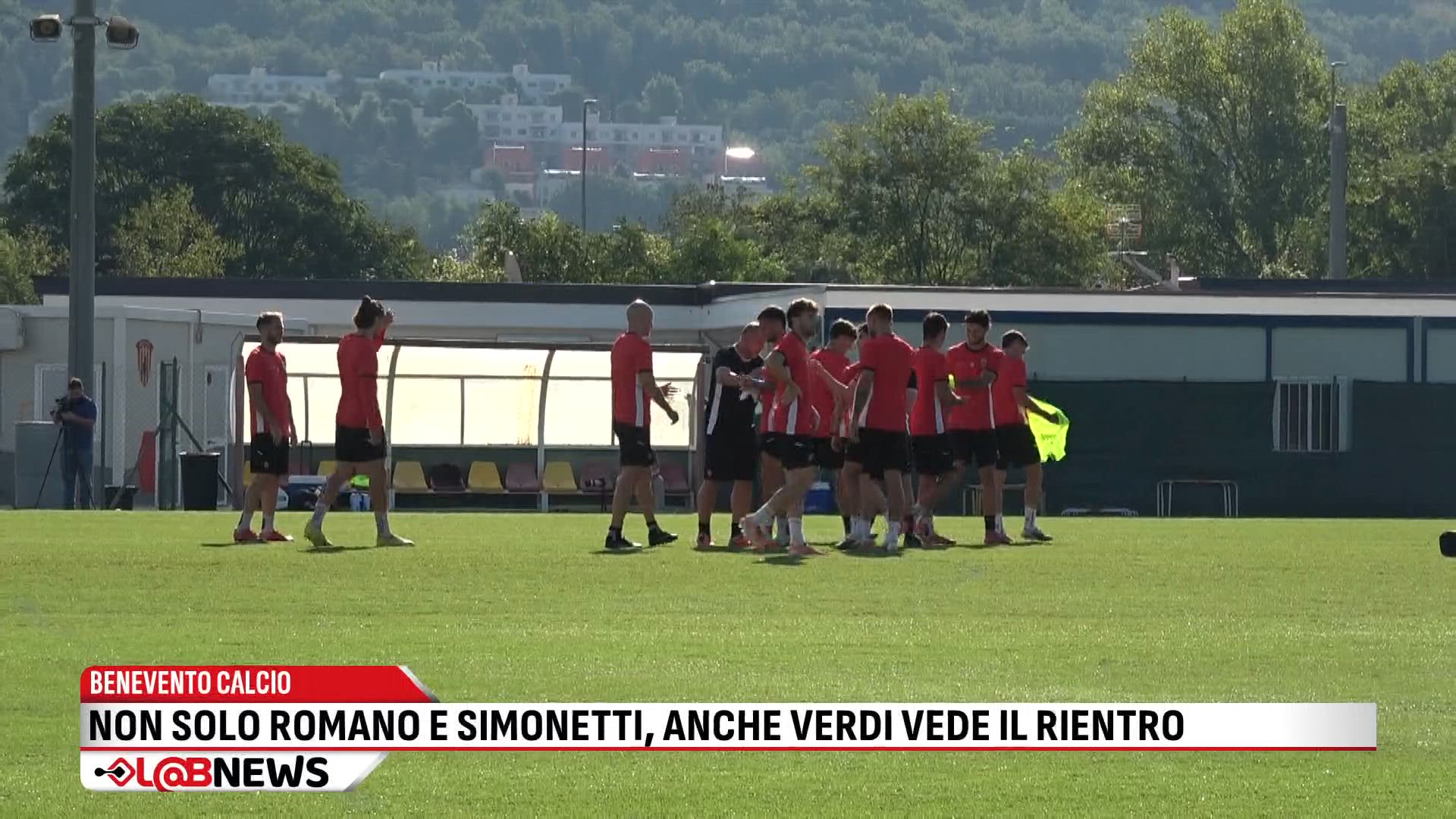 Benevento Calcio, Non solo Romano e Simonetti, anche Verdi vede il rientro