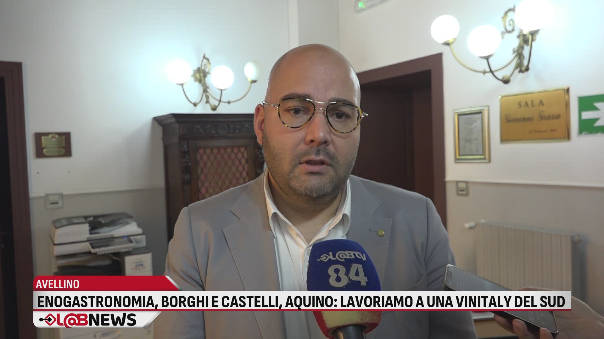 Enogastronomia, borghi e castelli, Aquino: lavoriamo a una Vinitaly del sud