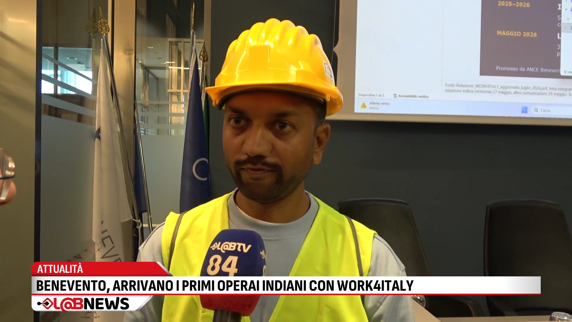 Benevento arrivano i primi operai indiani con "WORK4ITALY"