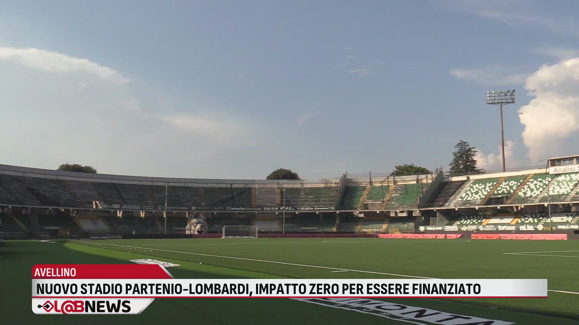 Nuovo stadio Partenio-Lombardi, impatto zero per essere finanziato