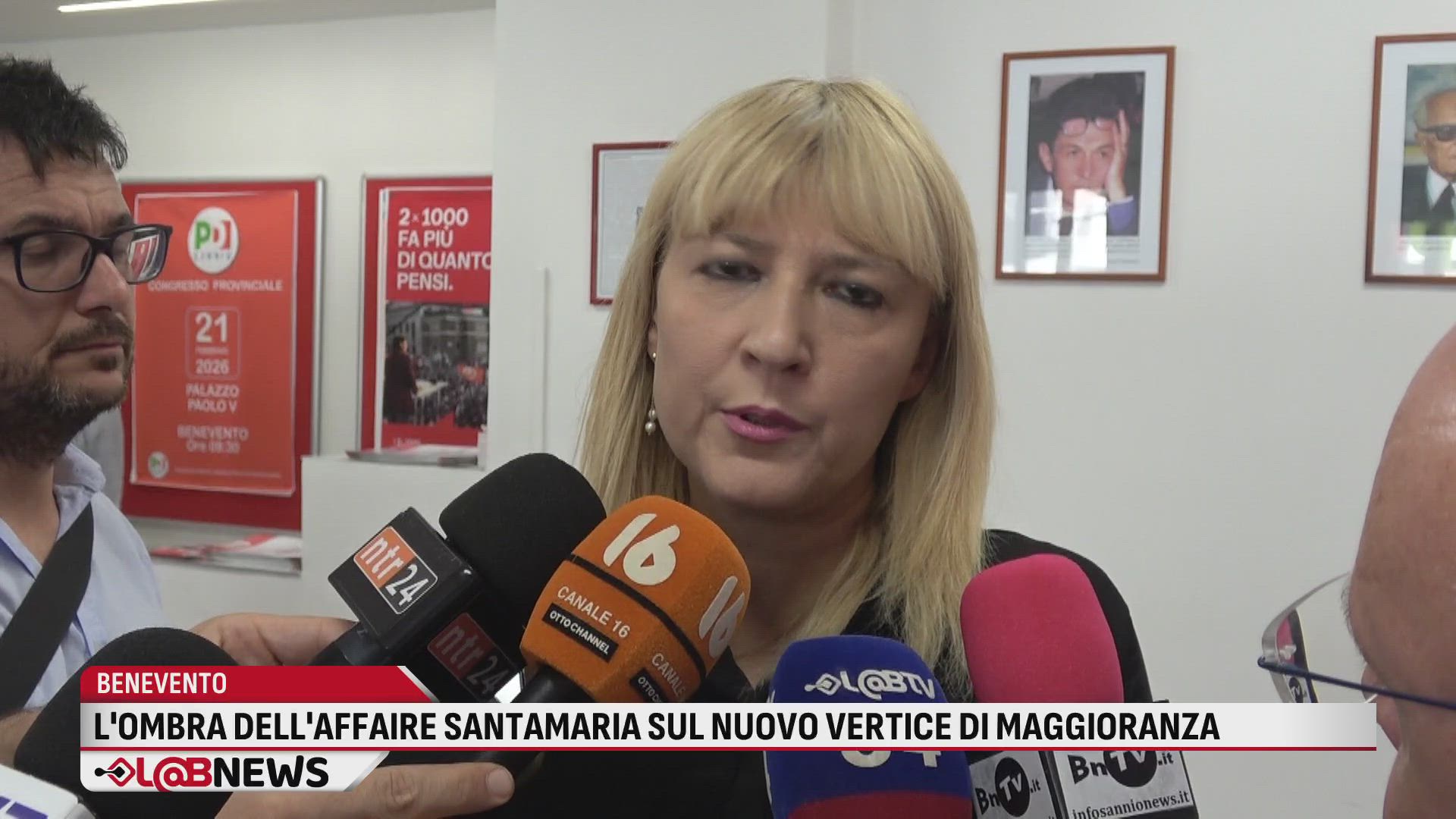 L'ombra dell'Affaire, Santamaria sul nuovo vertice di maggioranza