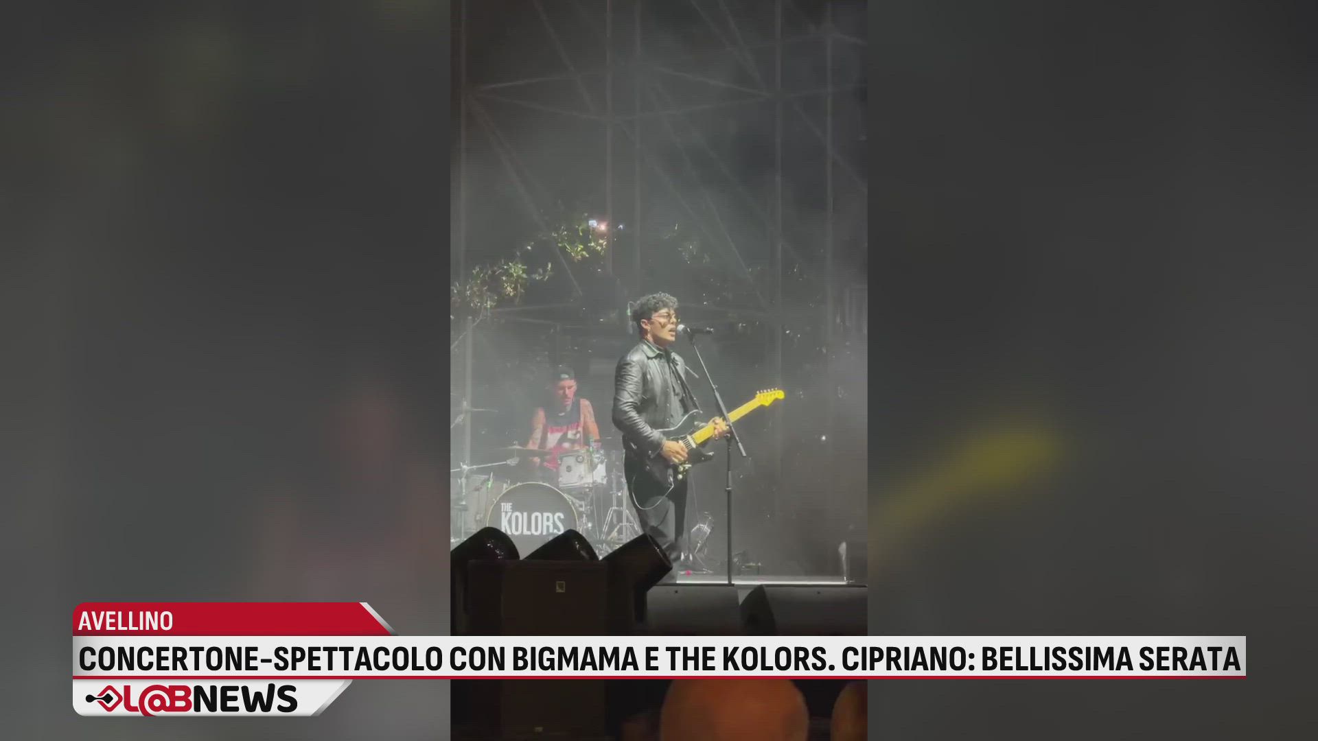 Concertone spettacolo con Bigmama e The Kolors. Cipriano: "bellissima serata"