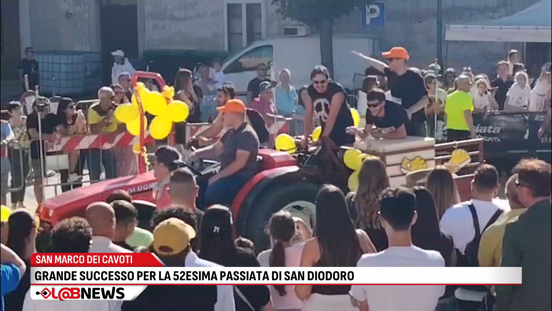 San Marco dei Cavoti: grande successo per la 52esima passiata di San Diodoro