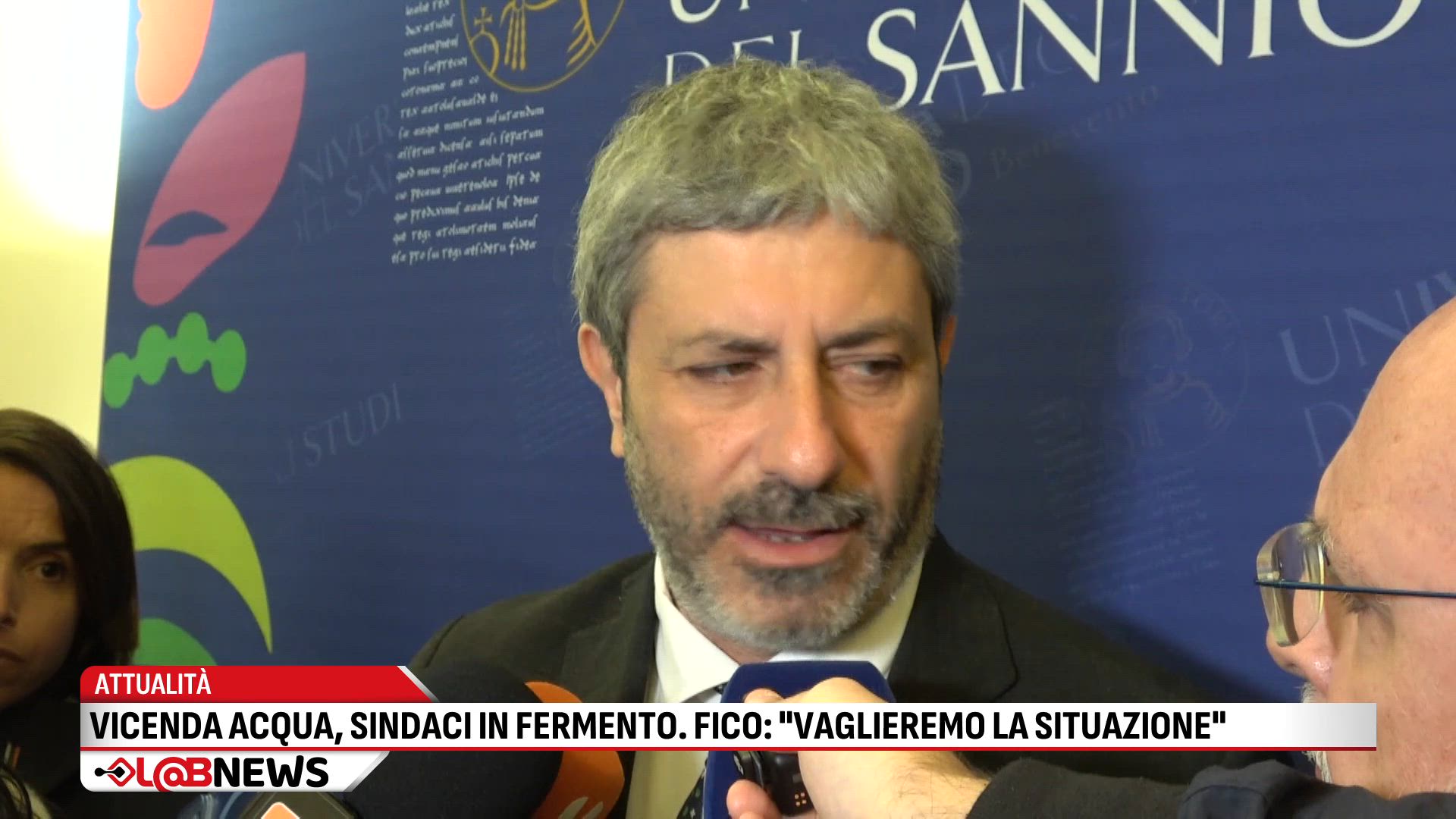 Vicenda Acqua, sindaci in fermento. Fico: "vaglieremo la situazione"