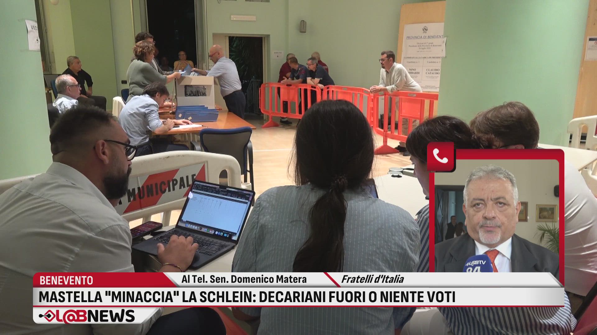 Mastella minaccia la Schlein: decariani fuori o niente voti