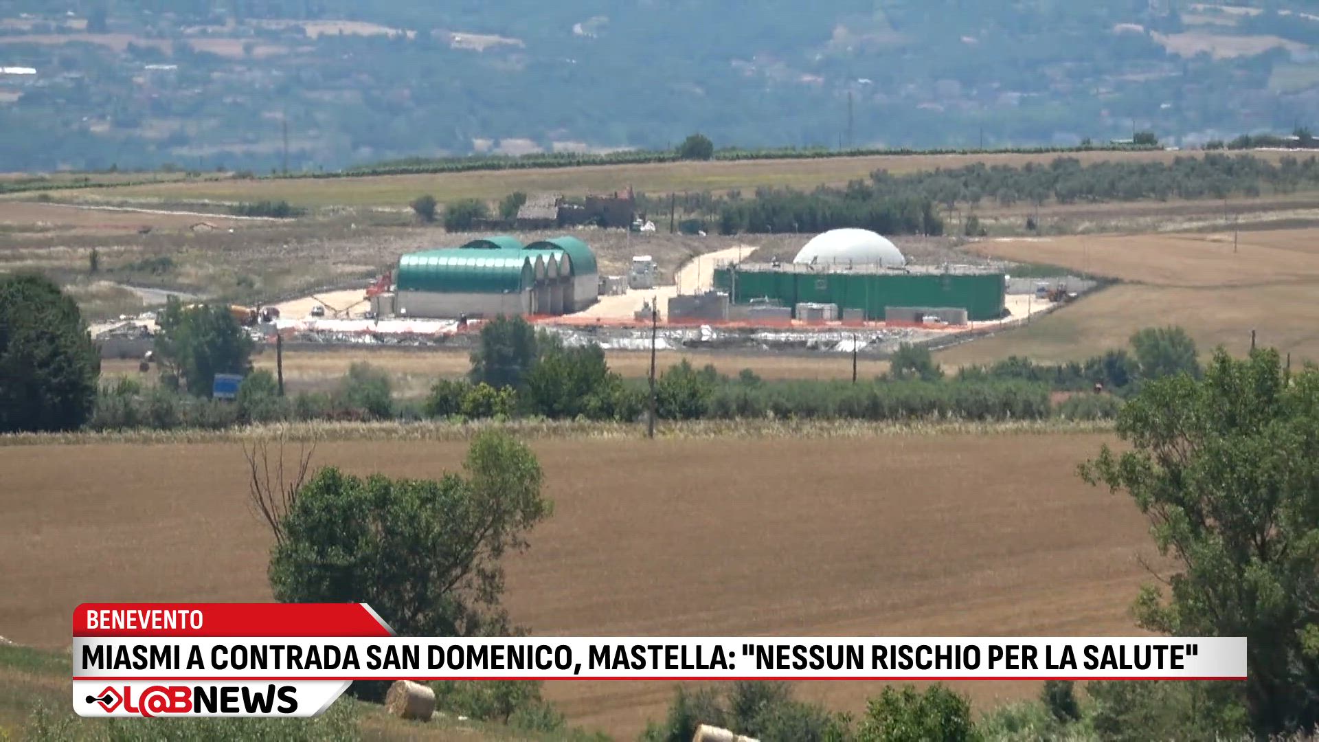 Miasmi a contrada San Domenco, Mastella: nessun rischio per la salute