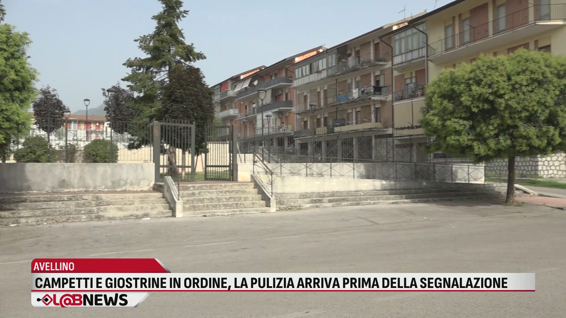 Campetti e giostrine in ordine, la pulizia arriva prima della segnalazione