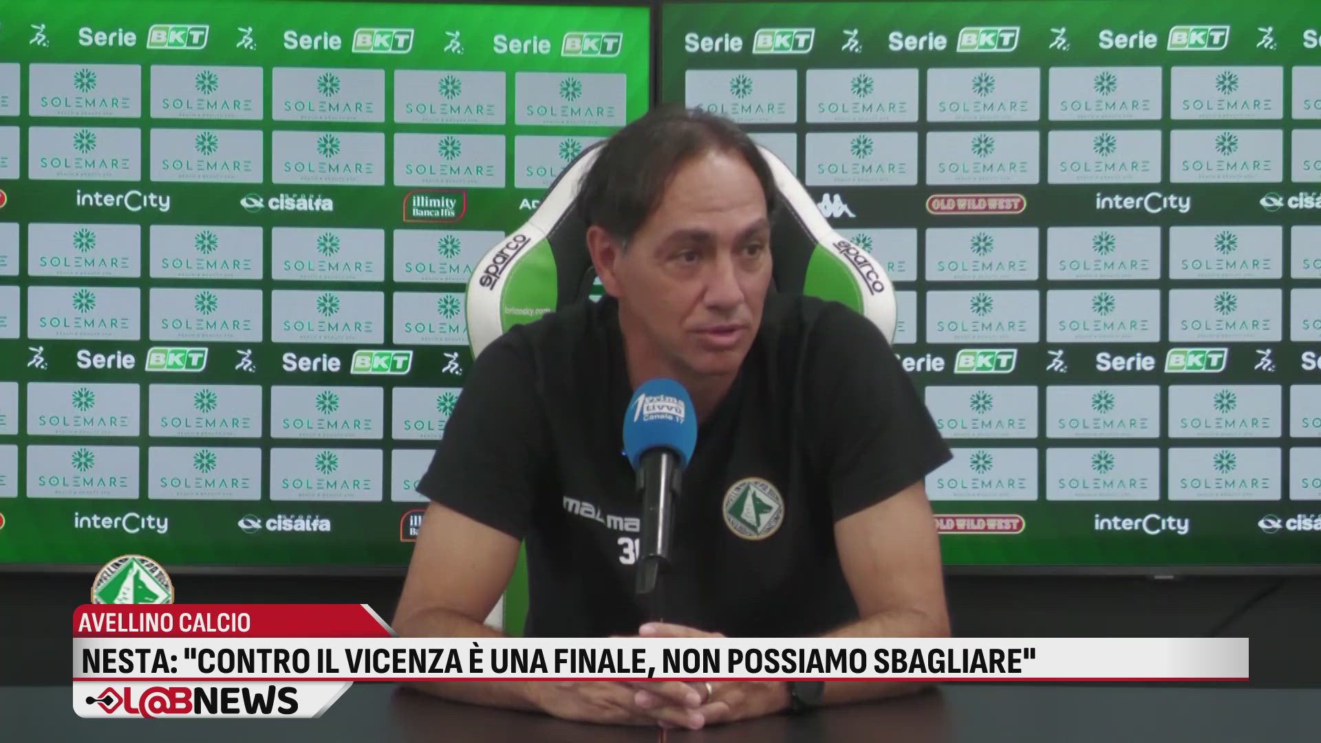 Nesta: "contro il Vicenza è una finale, non possiamo sbagliare"