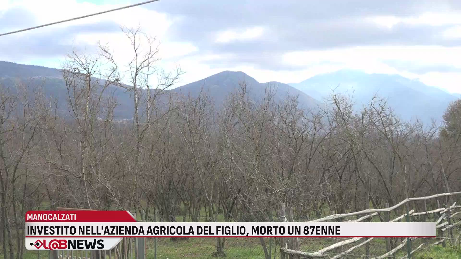 Investito nell'azienda agricola del figlio, morto un 87enne