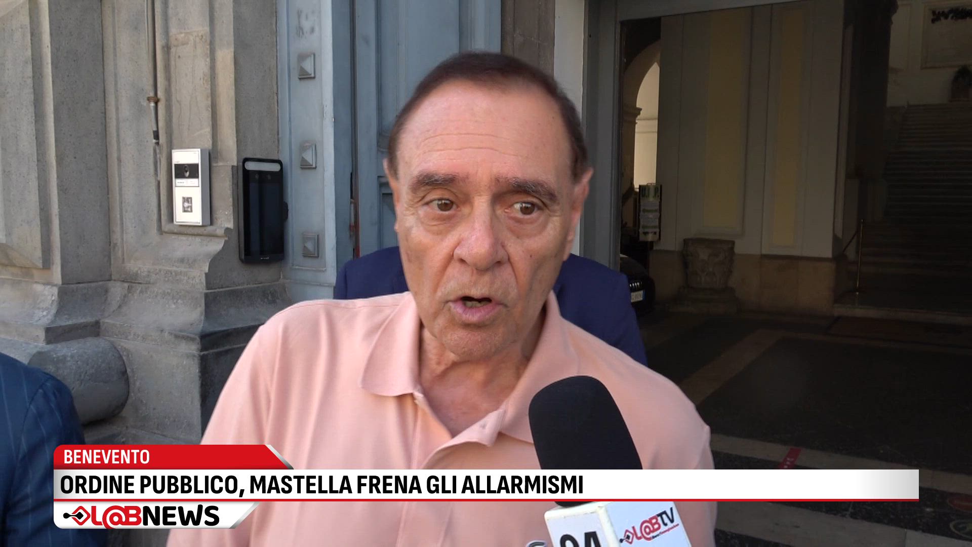 Ordine pubblico, Mastella frena gli allarmismi