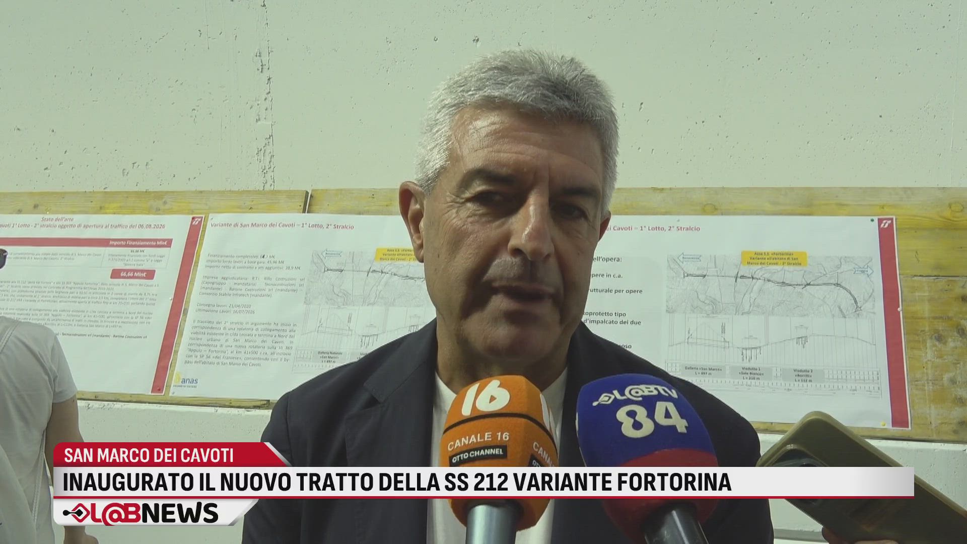Inaugurato il nuovo tratto della SS212 Variante Fortorina