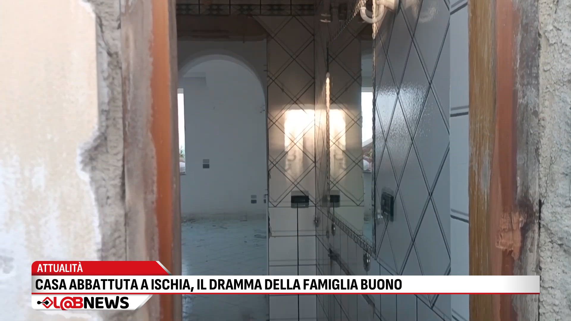 Casa abbattuta a Ischia, il dramma della famiglia Buono