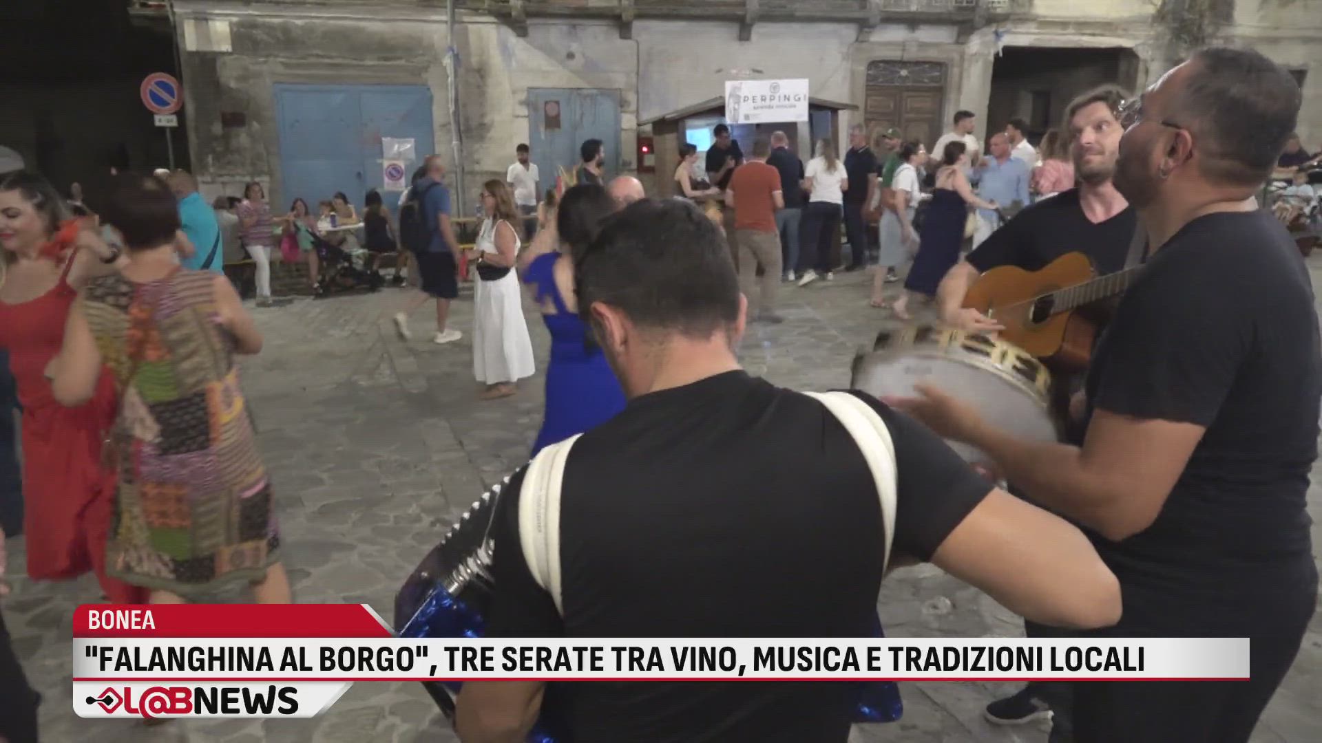 "Falanghina al Borgo". tre serate tra vino, musica e tradizioni locali