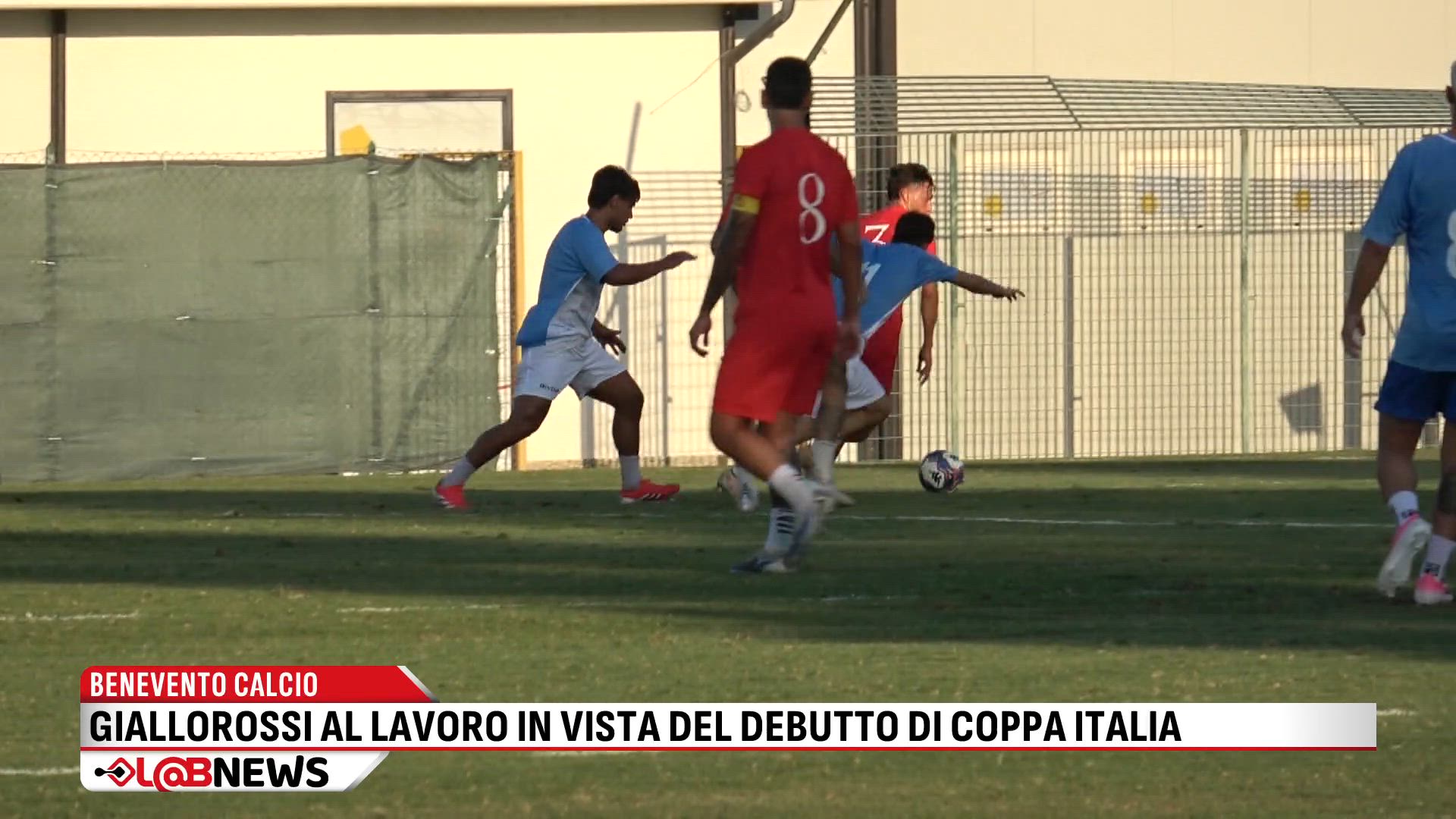 Benevento Calcio: Giallorossi al lavoro in vista del debutto di Coppa Italia