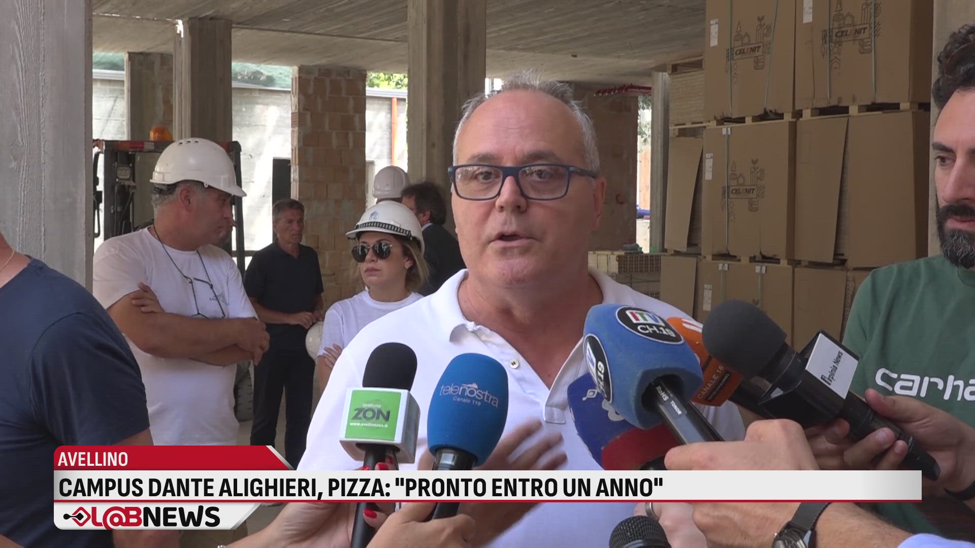 Campus Dante Alighieri, Pizza: "pronto entro un anno"