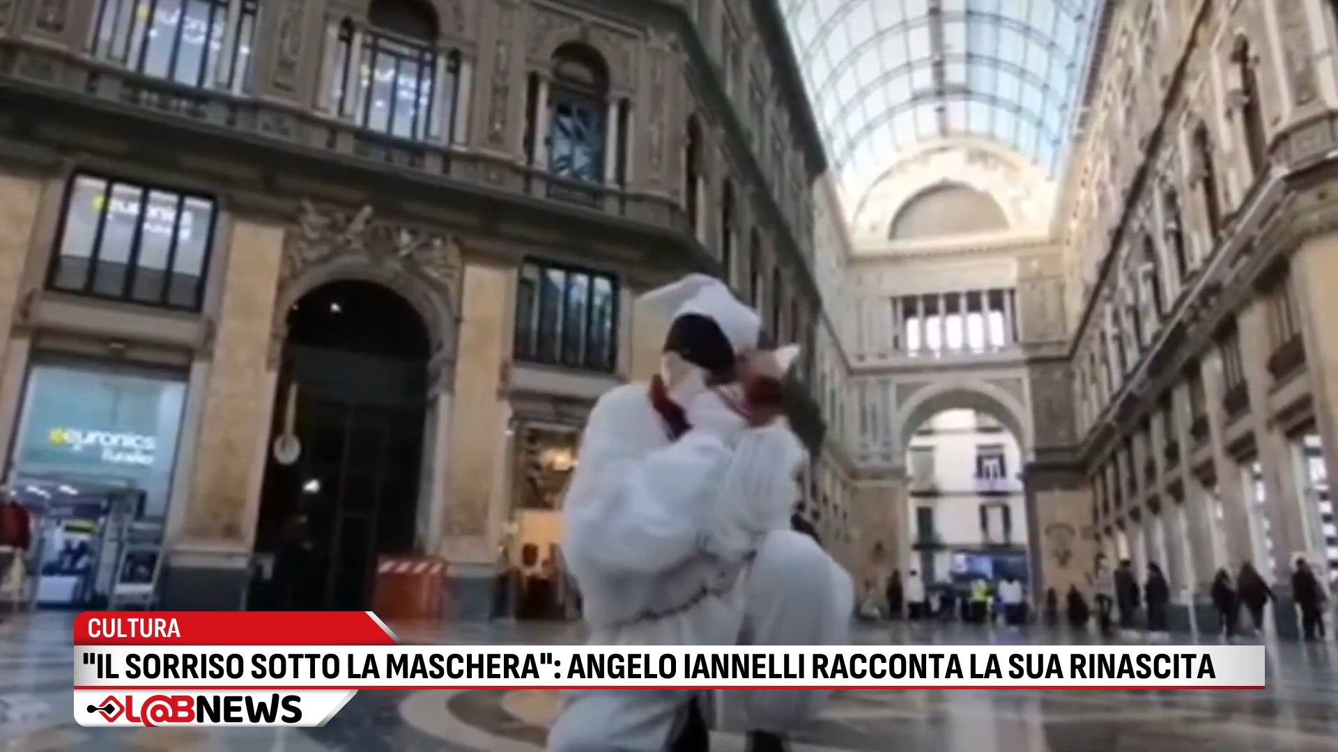 "Il sorriso sotto la maschera" Angelo Iannelli racconta la sua rinascita