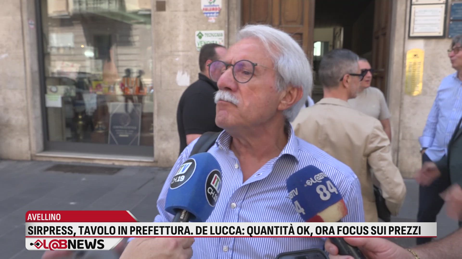 Sirpress, tavolo in Prefettura. De Lucca: quantità ok, ora focus sui prezzi