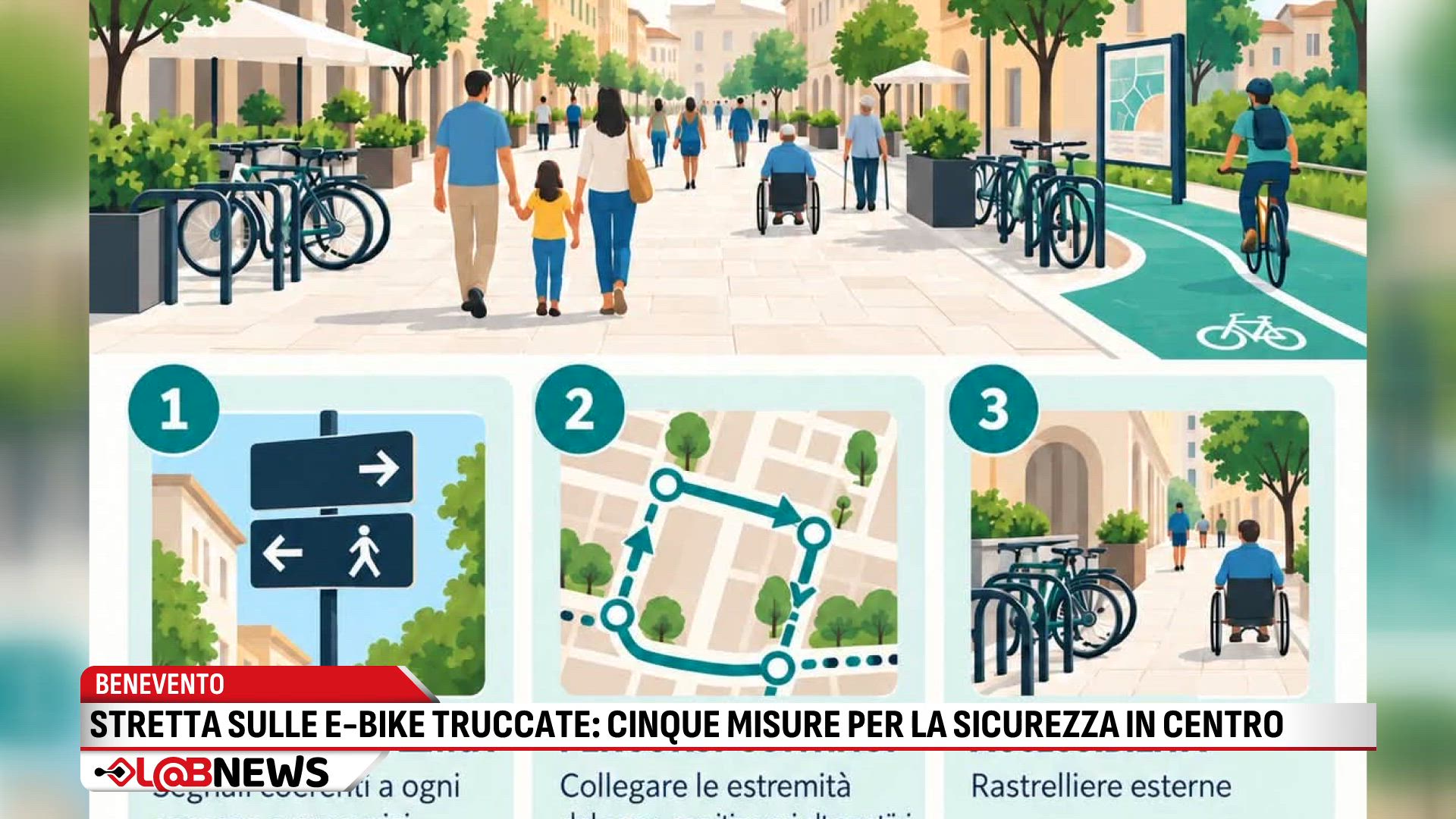 Stretta sulle e bike truccate: cinque misure per la sicurezza in centro