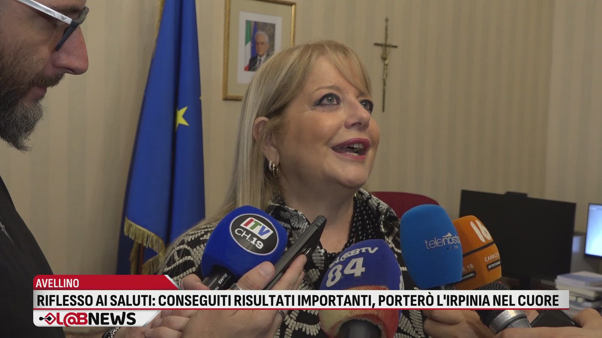 Riflesso ai saluti: conseguiti risultati importanti, porterò l'Irpinia nel cuore