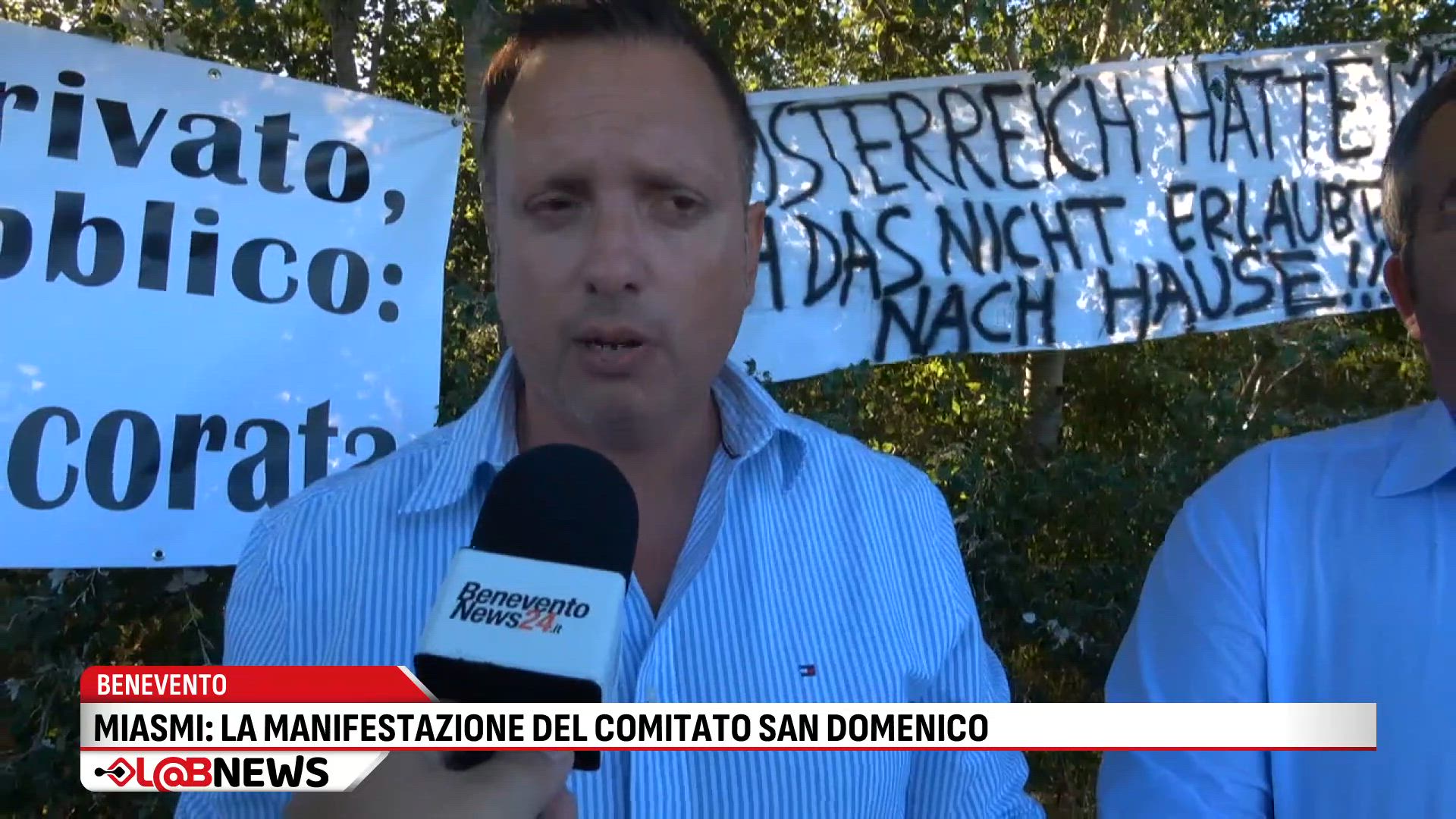 Miasmi: la manifestazione del Comitato San Domenico