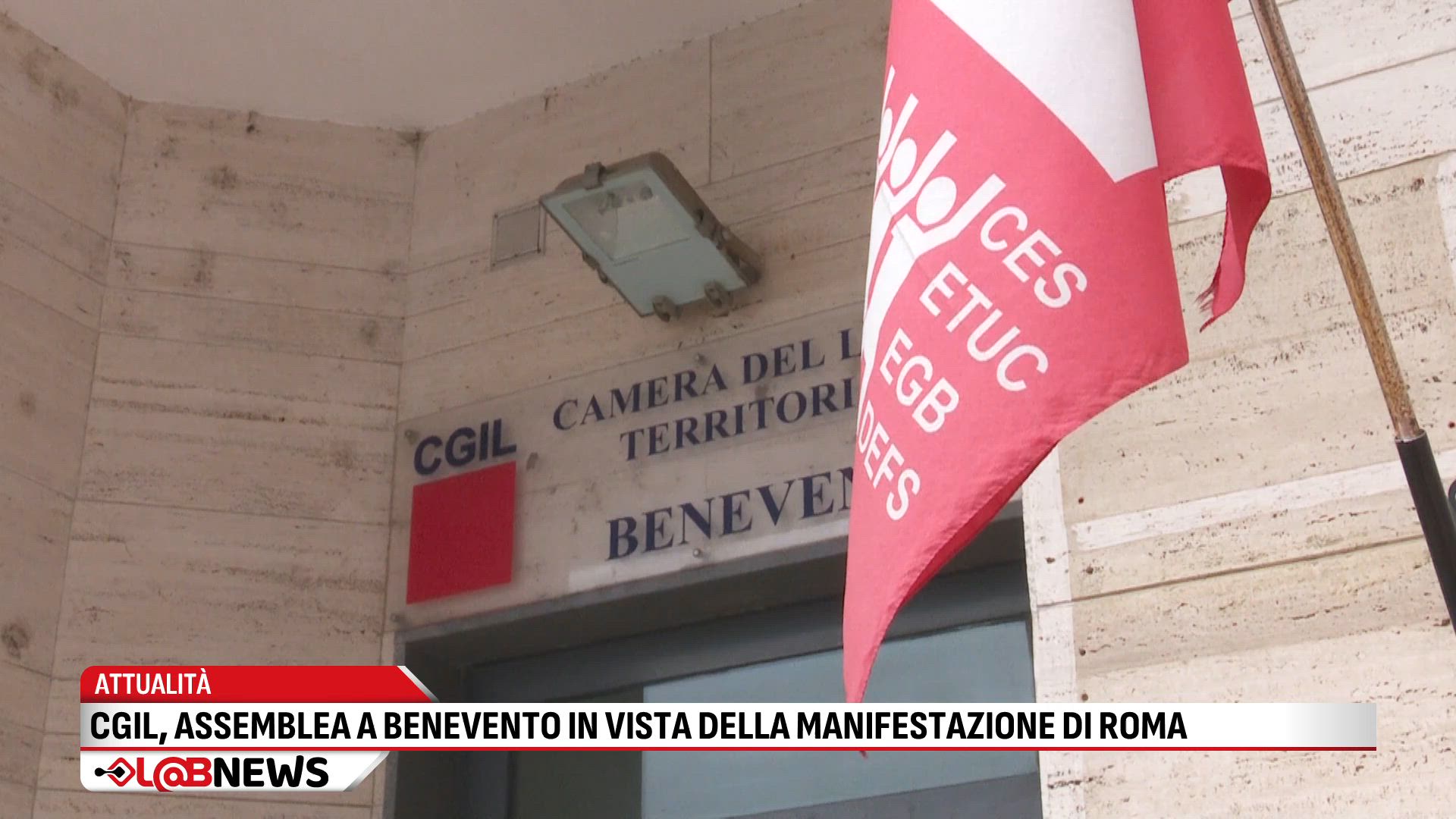 Cgil: assemblea a Benevento in vista della manifestazione di Roma