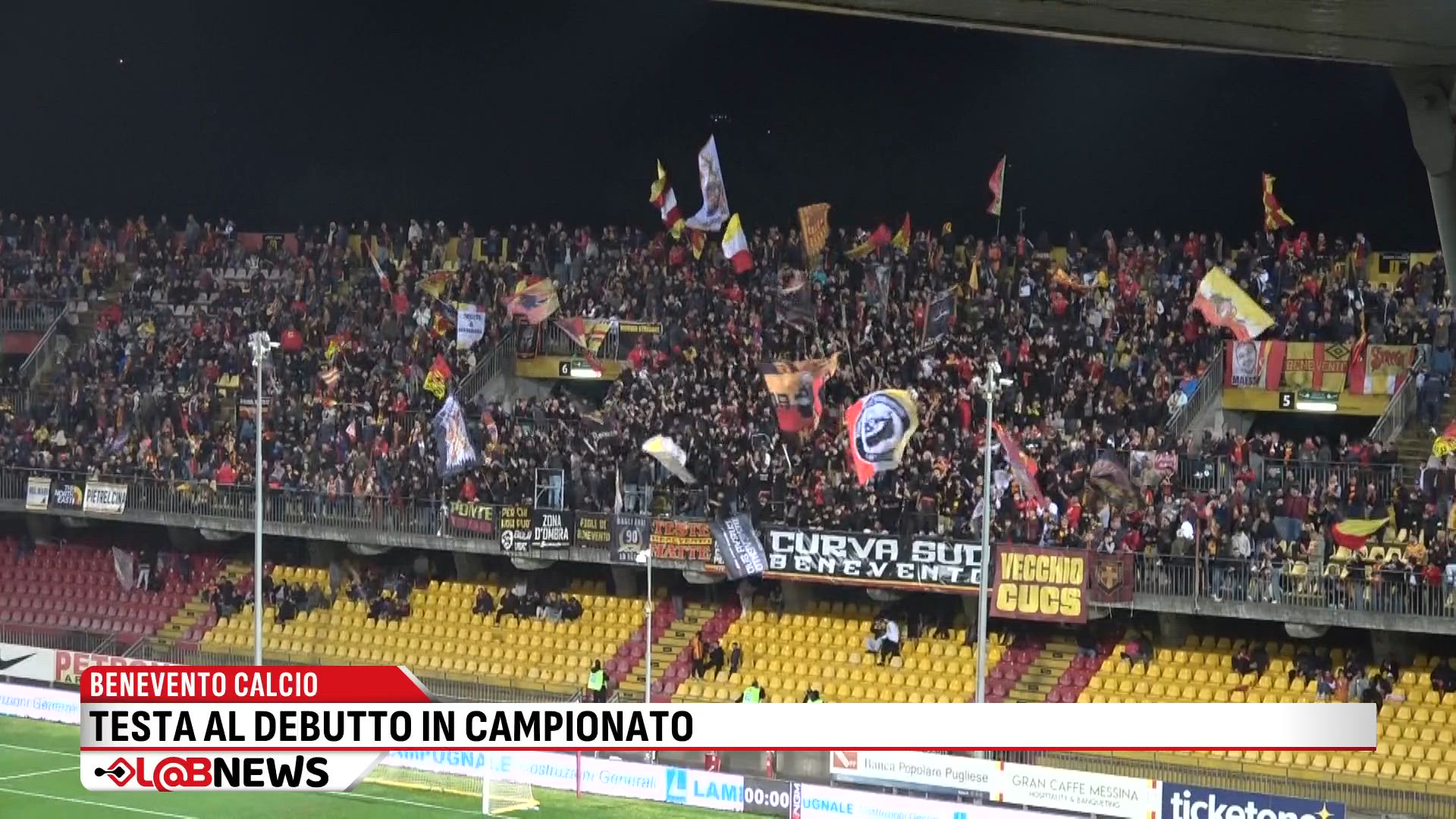 Benevento Calcio, testa al debutto in Campionato