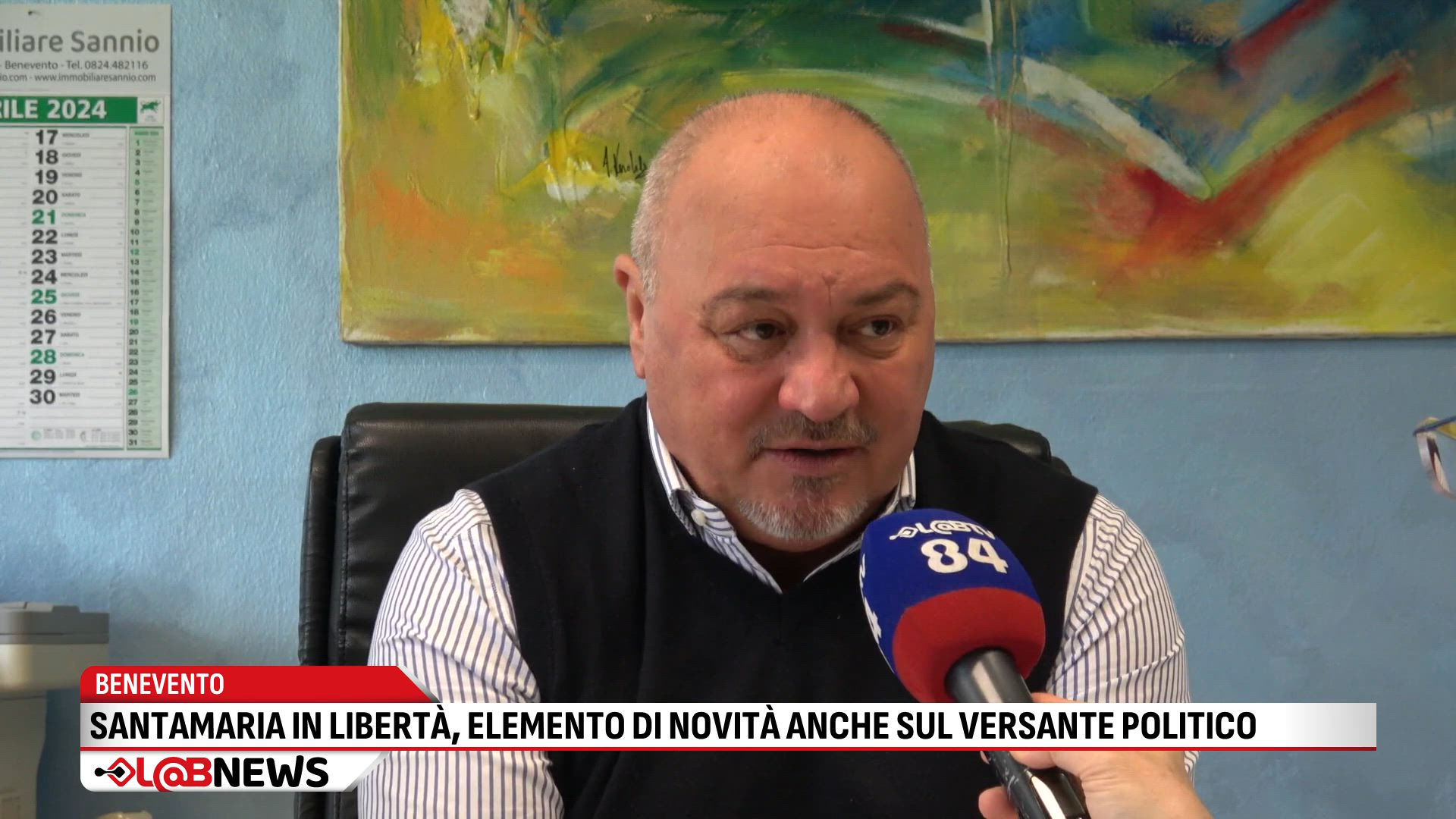 Santamaria in libertà, elemento di novità anche sul versante politico